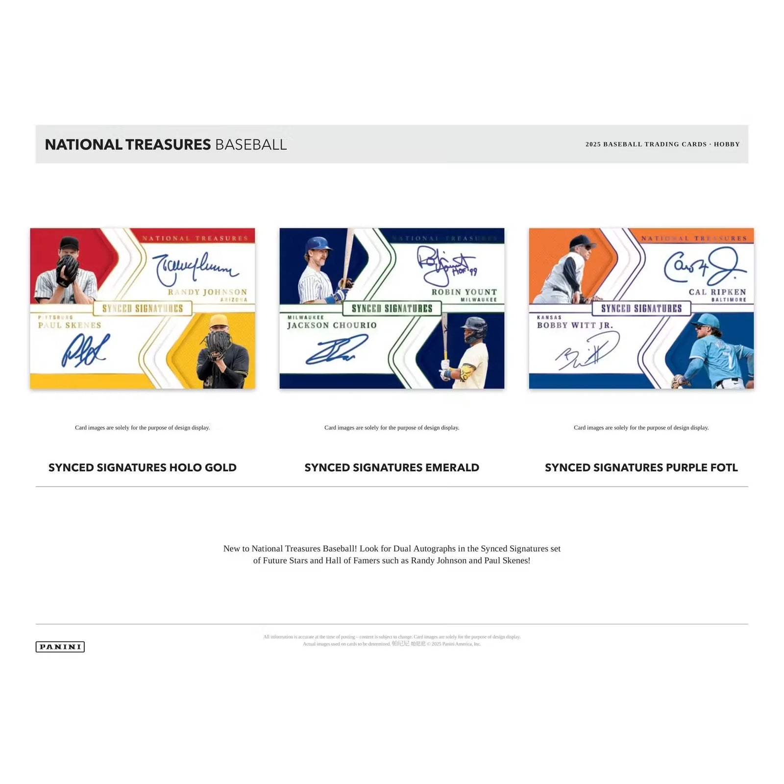 2025 Panini National Treasures Baseball Hobby 4-Box Case (Ships Sealed Only) - D