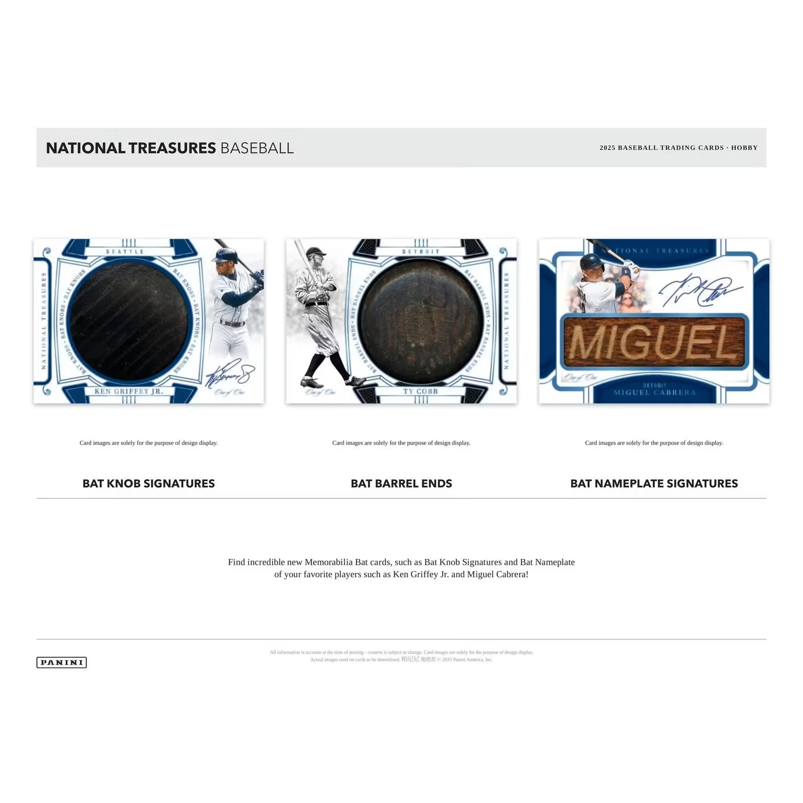 2025 Panini National Treasures Baseball Hobby 4-Box Case (Ships Sealed Only) - D