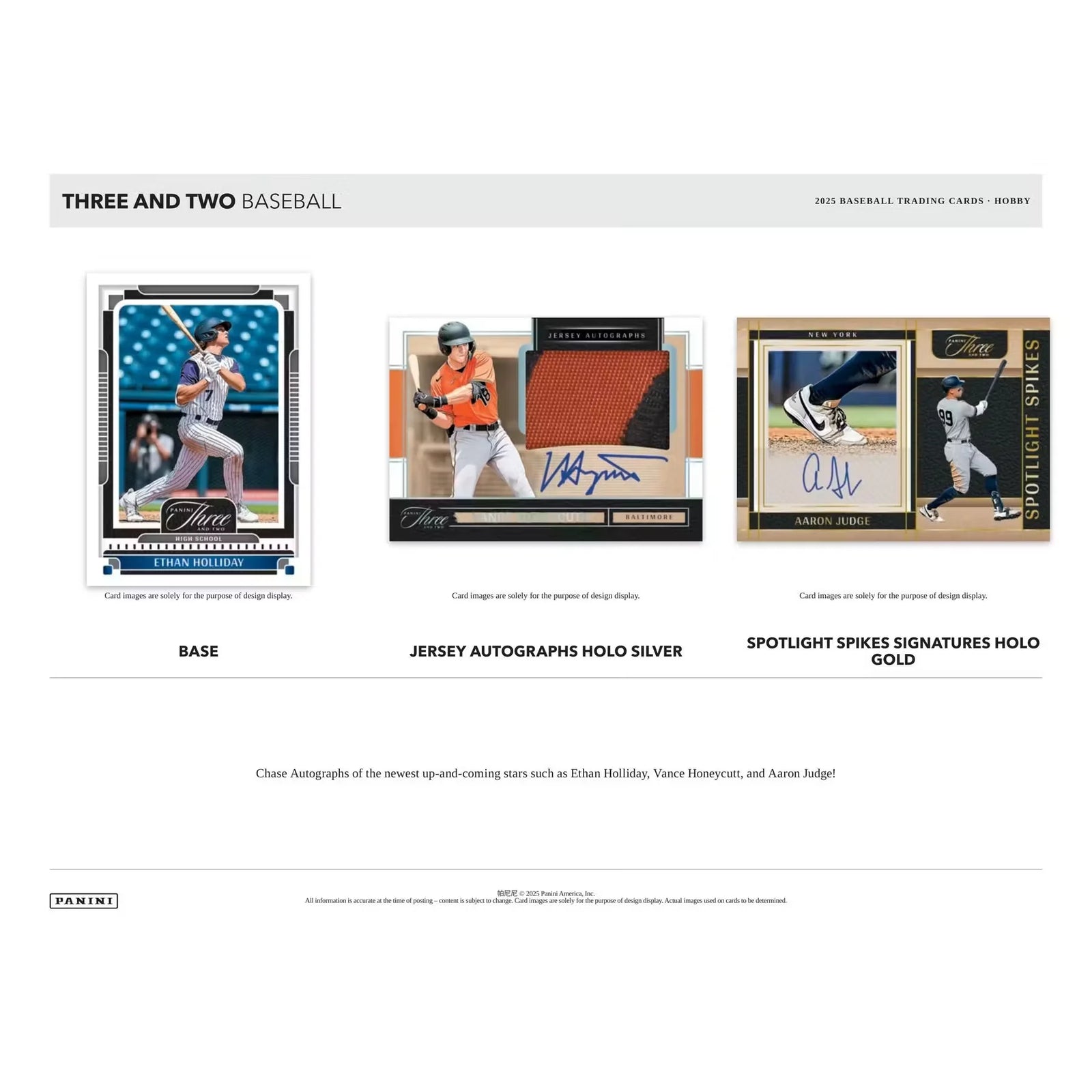 2025 Panini Three and Two Baseball Hobby 10-Box Case (Ships Sealed Only)