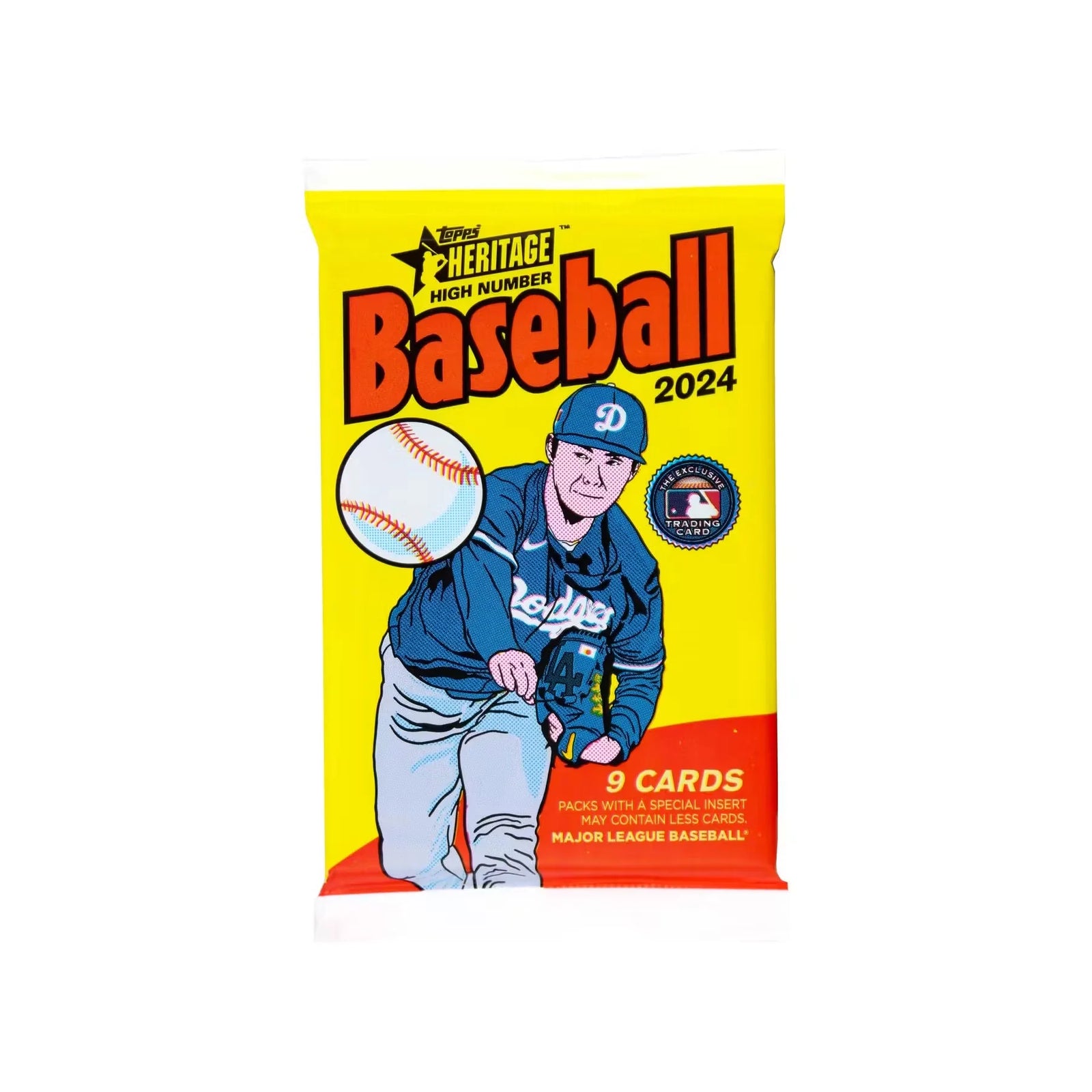 2024 Topps Heritage High Number Baseball Blaster Box (Ships Sealed Only)