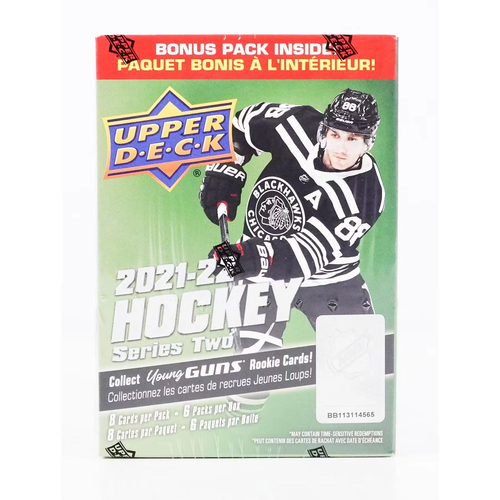 2021-22 Upper Deck Series 2 Hockey Blaster 20-Box Case (Ships Sealed Only)