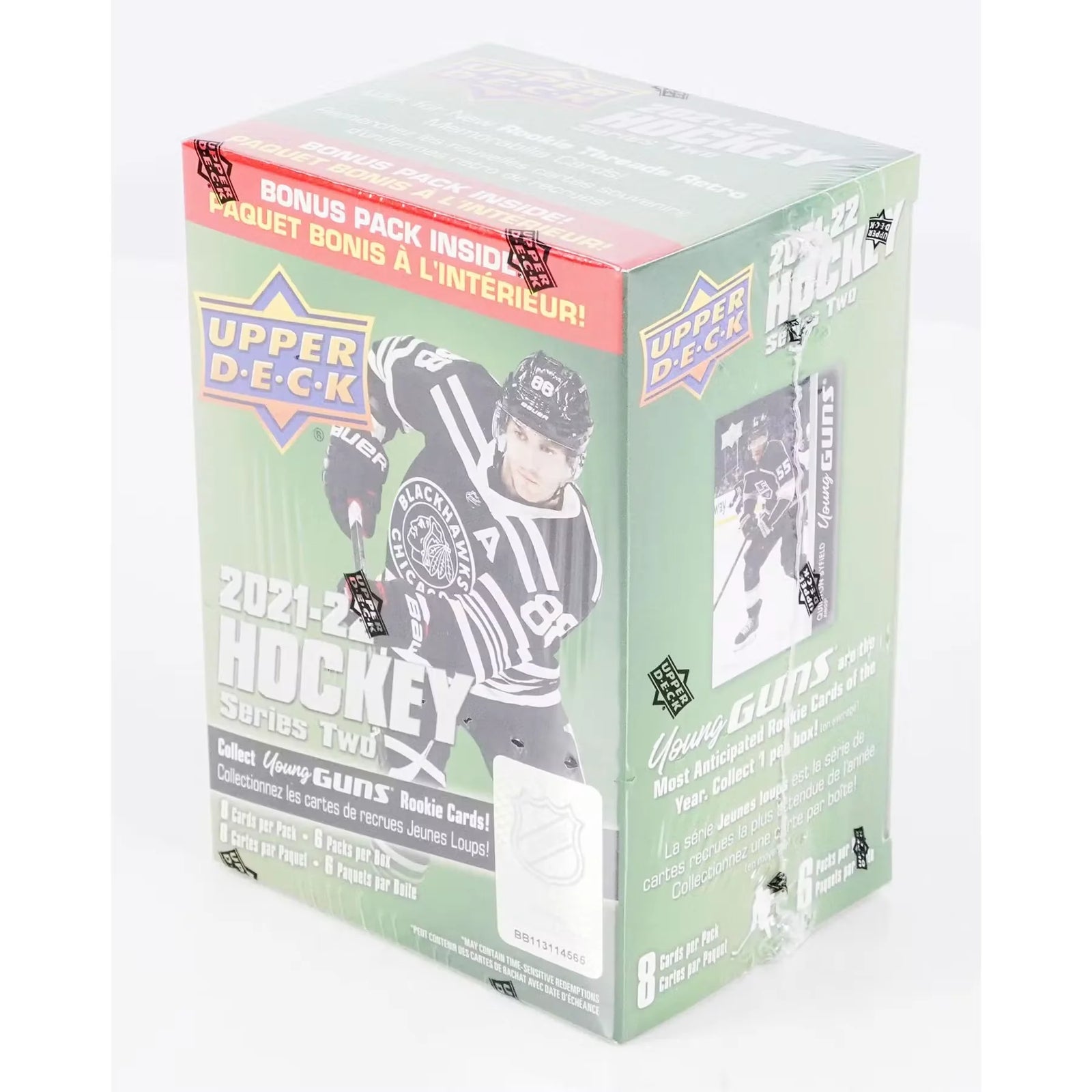 2021-22 Upper Deck Series 2 Hockey Blaster 20-Box Case (Ships Sealed Only)