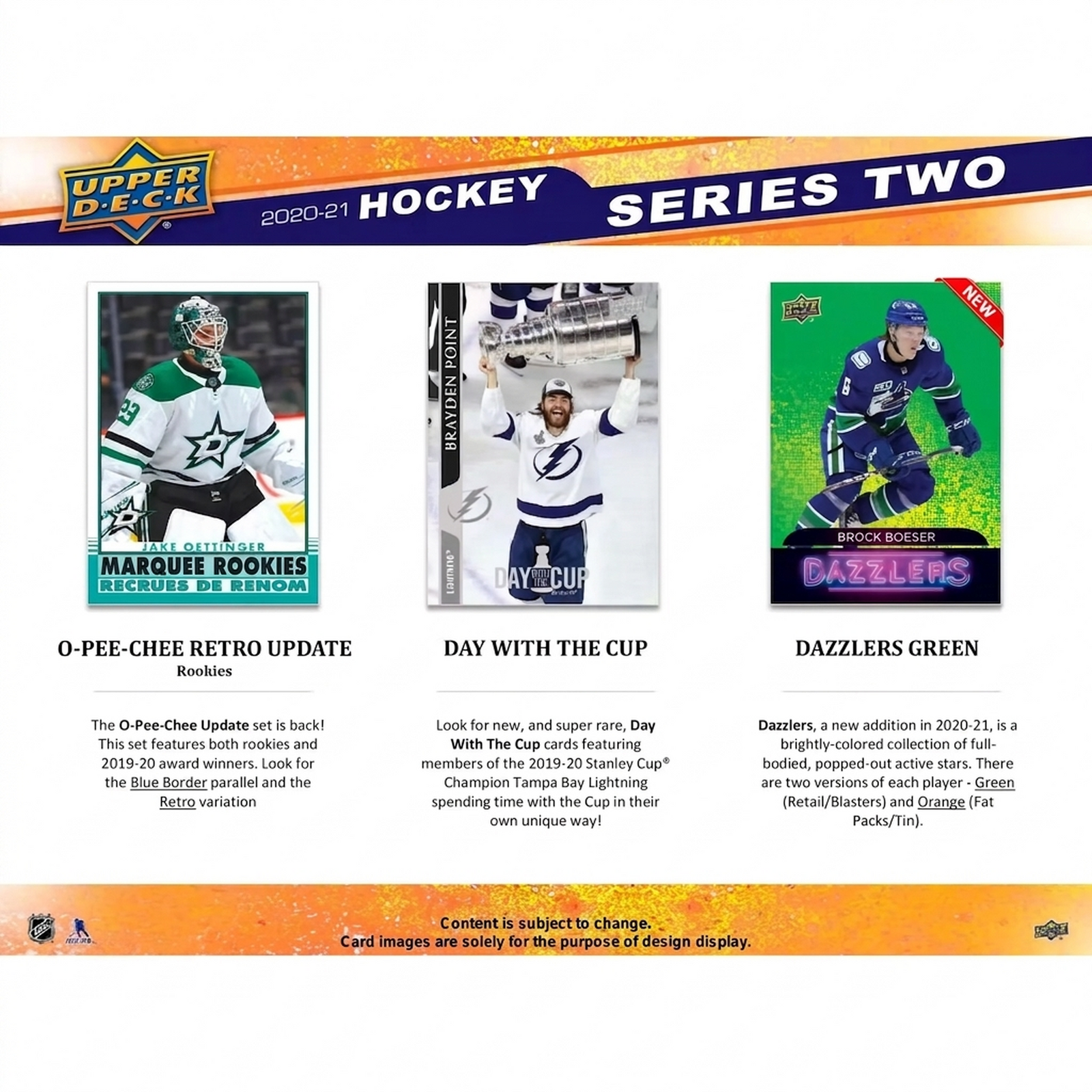 2020-21 Upper Deck Series 2 Hockey Tin | Young Guns Rookies (Ships Sealed Only)