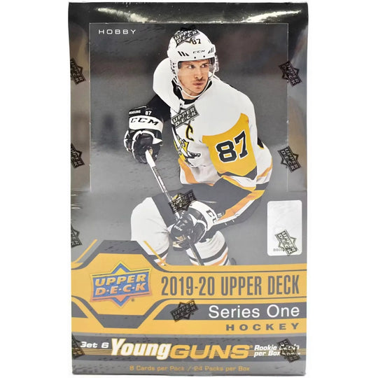 2019-20 Upper Deck Series 1 Hockey Hobby Box (Ships Sealed Only) - D