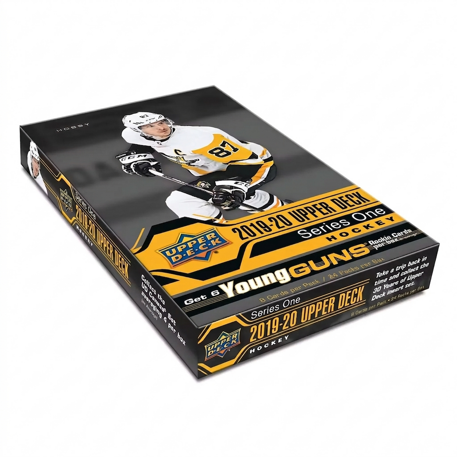 2019-20 Upper Deck Series 1 Hockey Hobby Box (Ships Sealed Only) - D