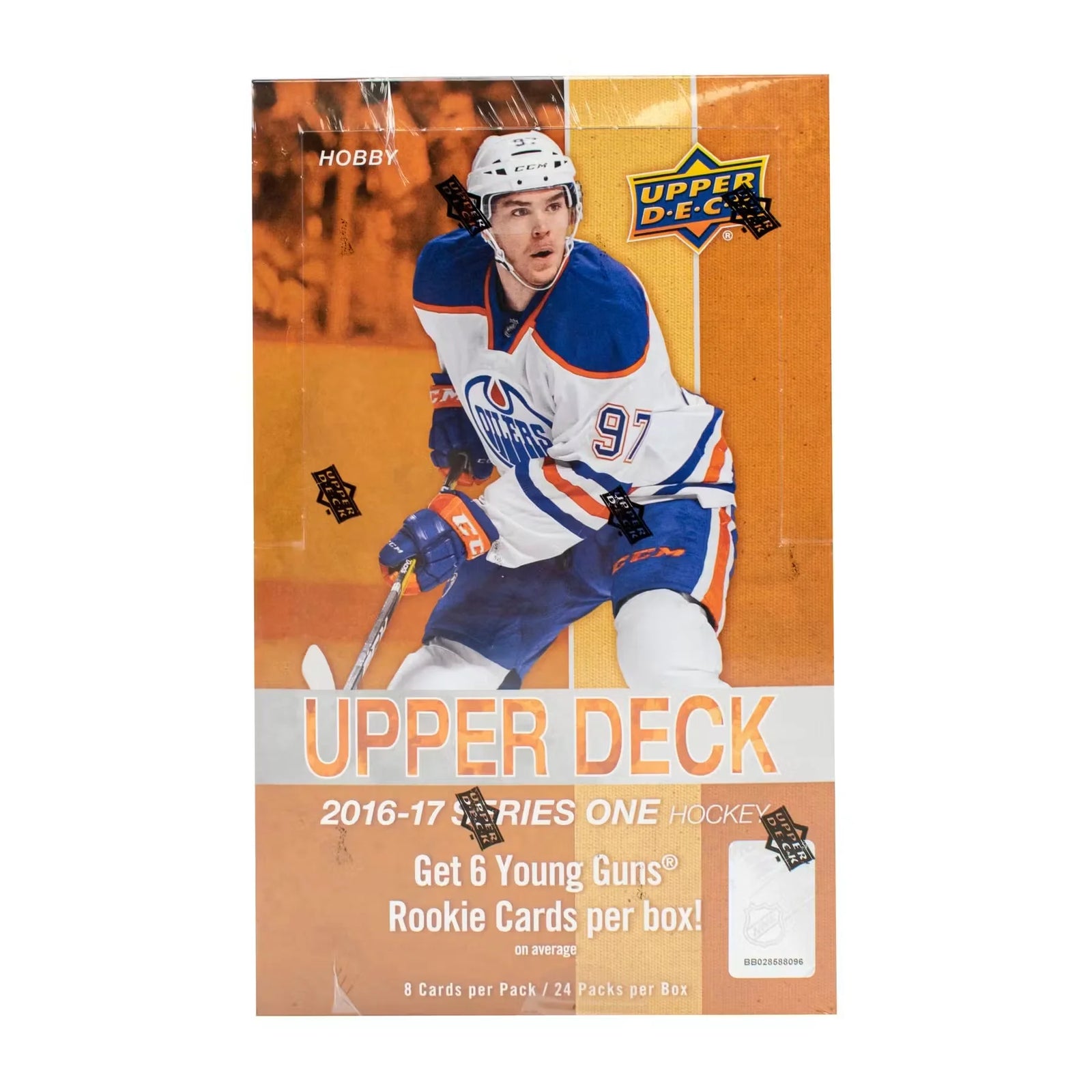 2016-17 Upper Deck Series 1 Hockey Hobby Box (Ships Sealed Only) - D2