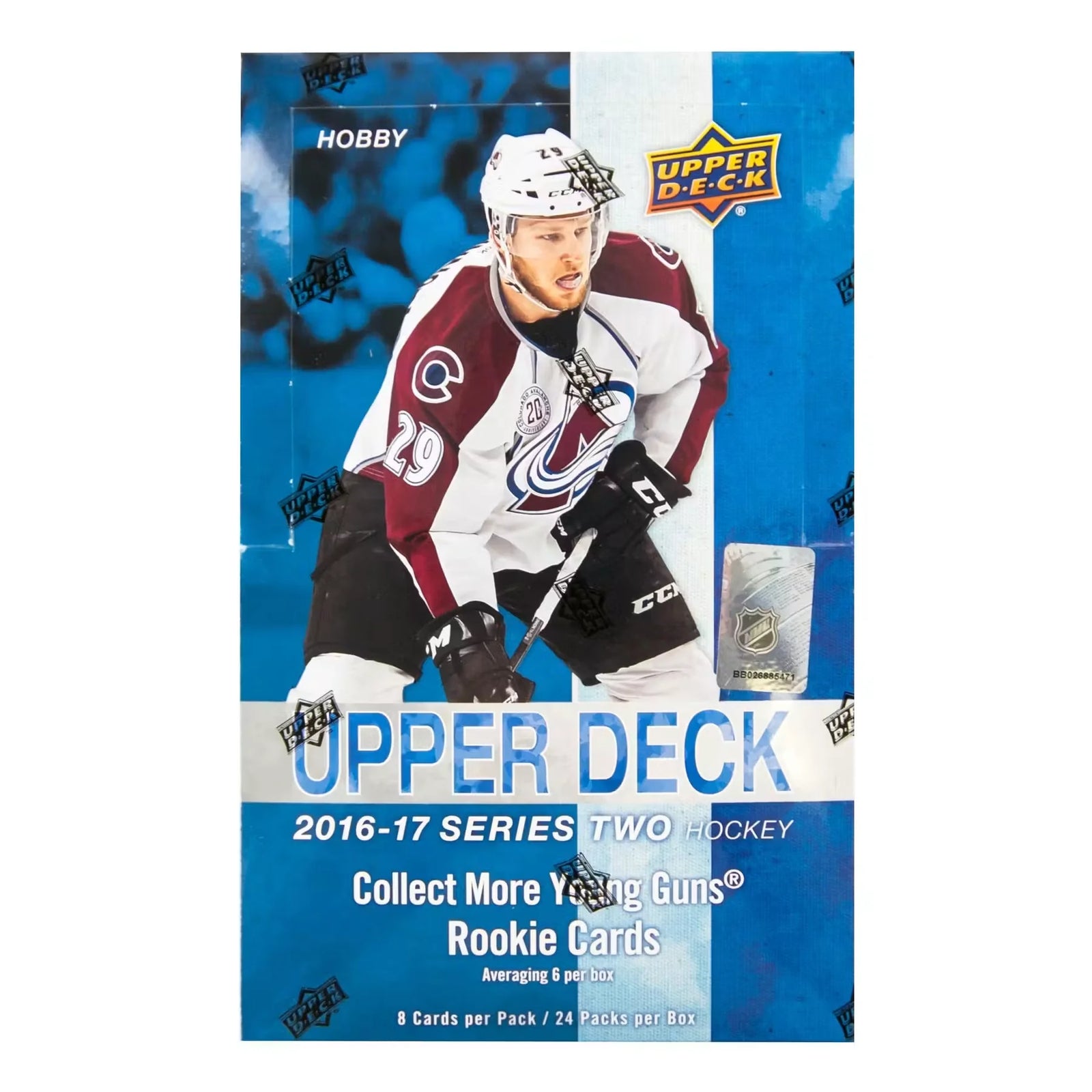2016-17 Upper Deck Series 2 Hockey Hobby Box (Ships Sealed Only)