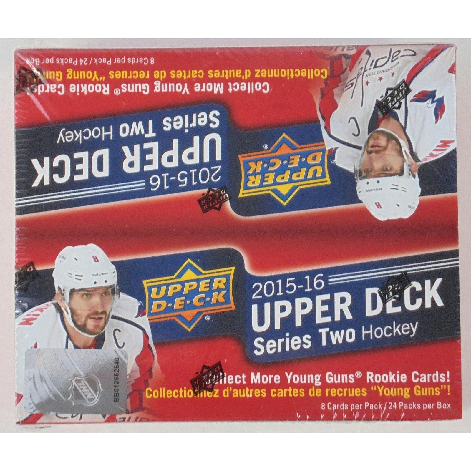 2015-16 Upper Deck Series 2 Hockey 24-Pack Retail Box (Ships Sealed Only)