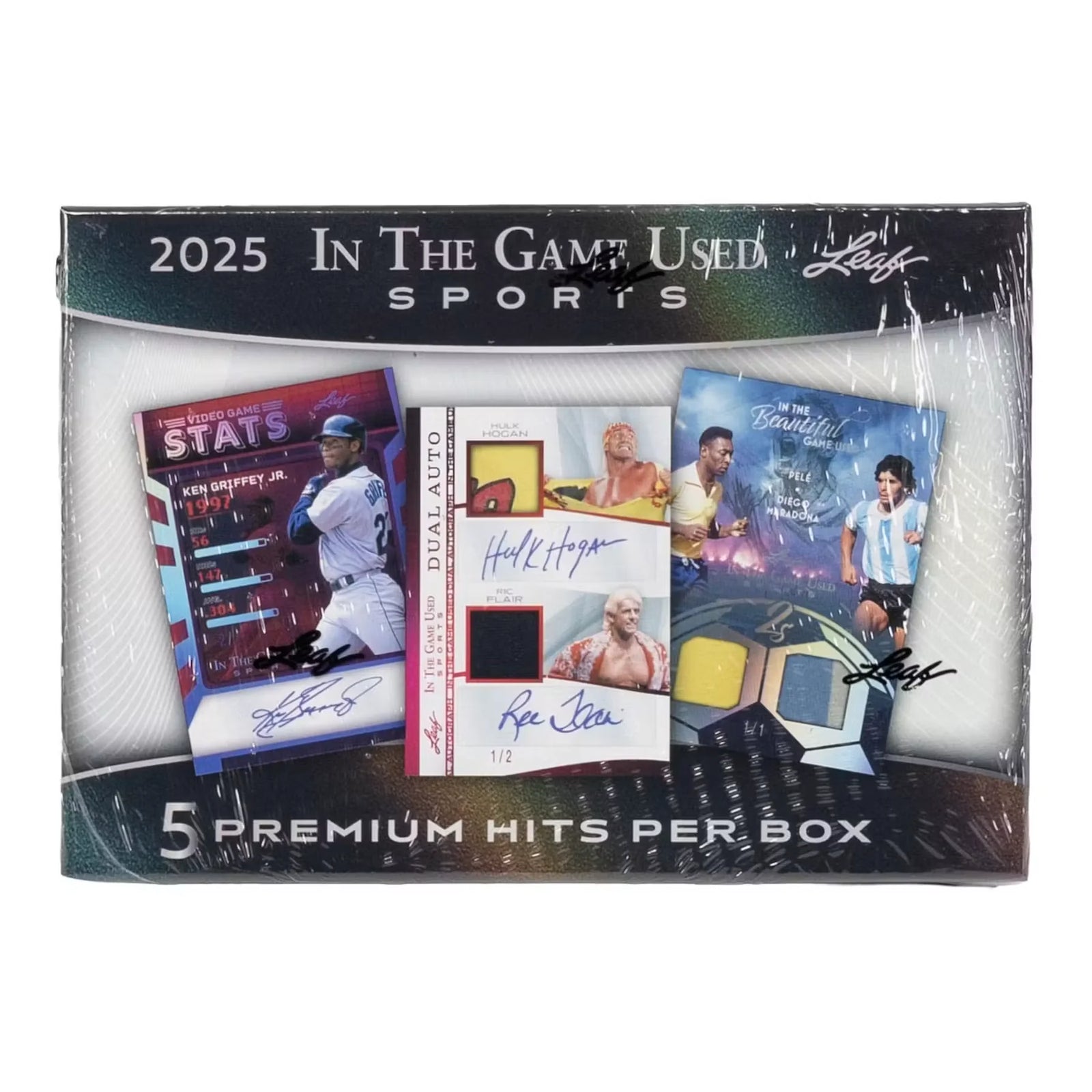 2025 Leaf In The Game Used Hobby 10-Box Case | Multi-Signed Memorabilia (Ships Sealed Only)