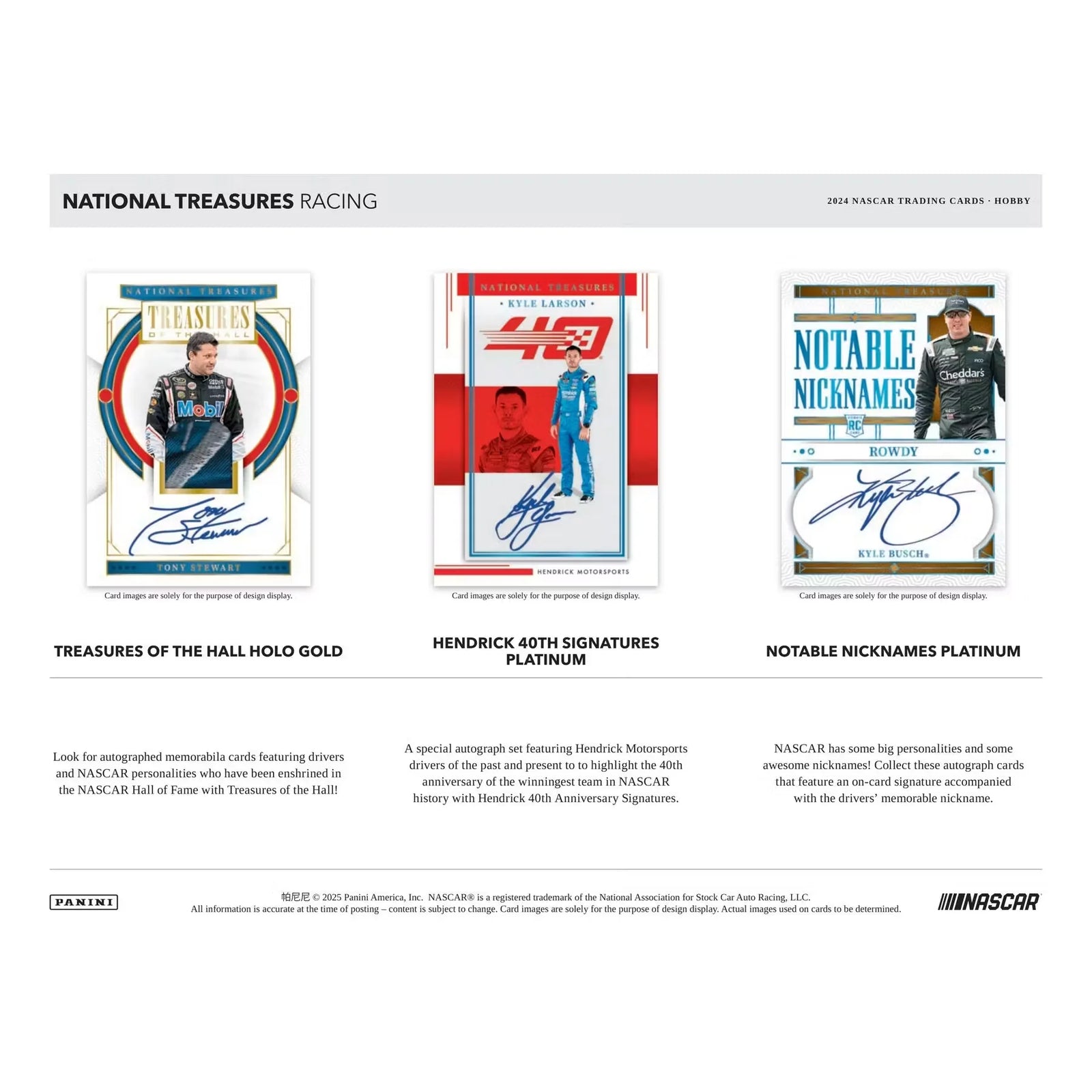 2024 Panini National Treasures Racing Hobby 4-Box Case (Ships Sealed Only)