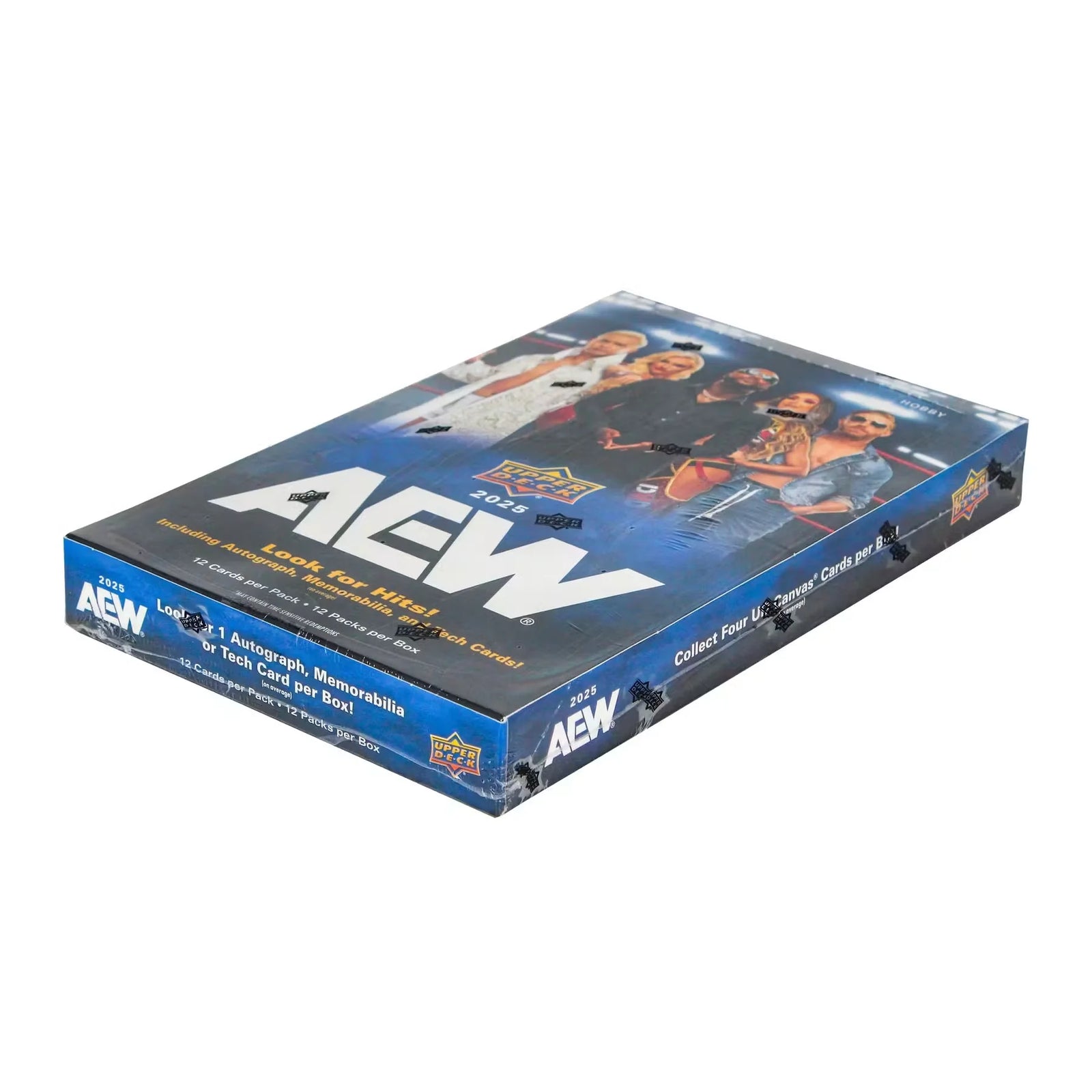 2025 Upper Deck AEW All Elite Wrestling Hobby 12-Box Case (Ships Sealed Only)