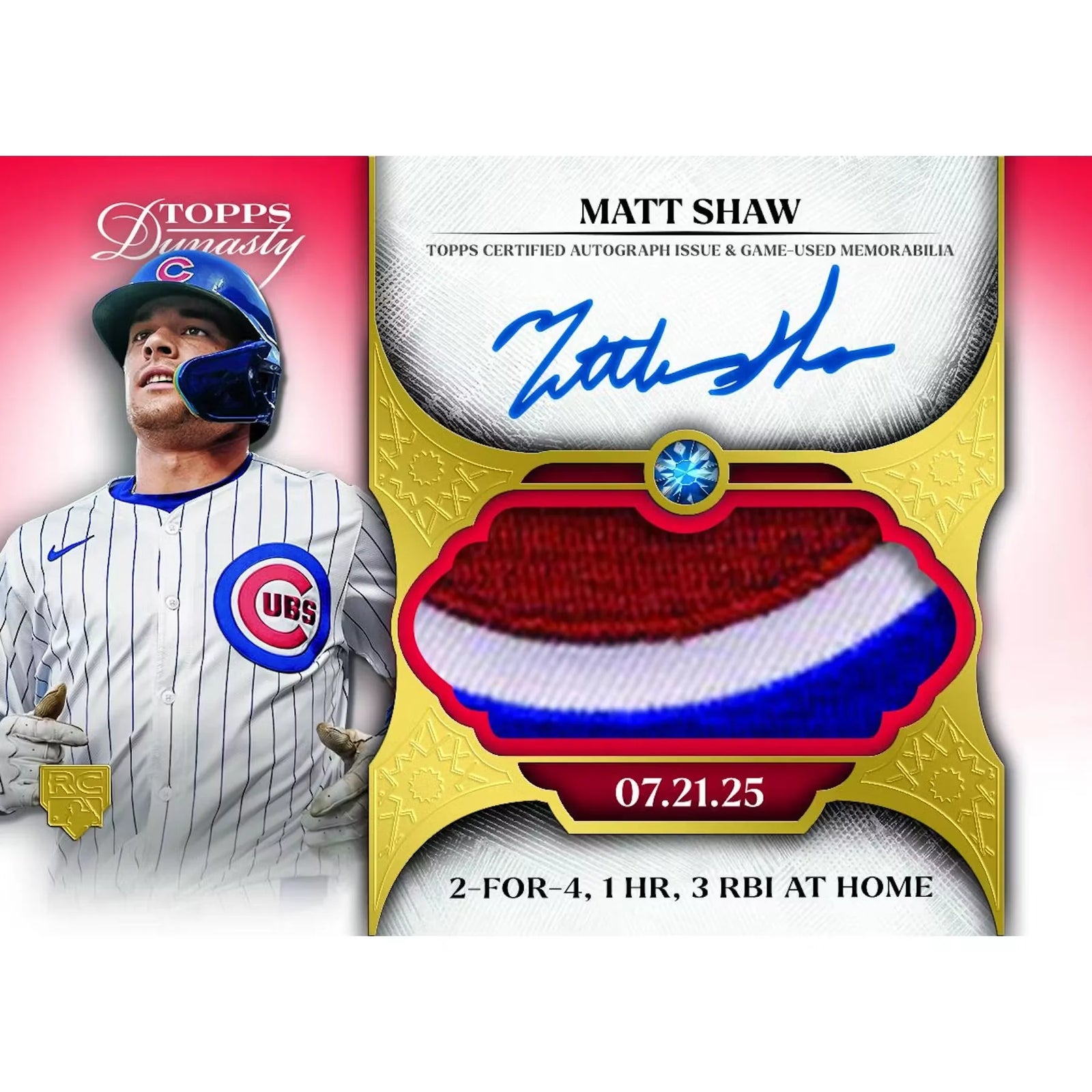 2025 Topps Dynasty Baseball Hobby Box | Encased Autograph Patch (Ships Sealed Only)