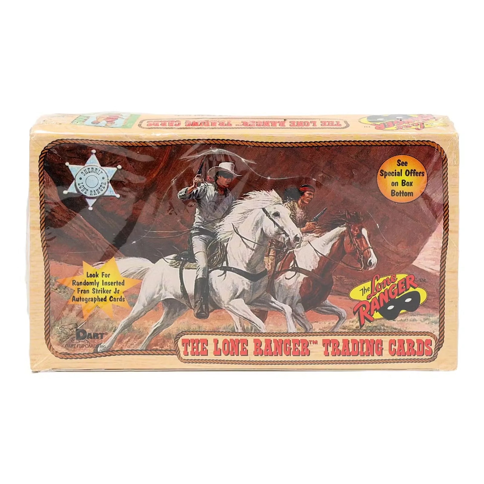 Lone Ranger Trading Card 30-Pack Box | 1997 Dart (Ships Sealed Only)