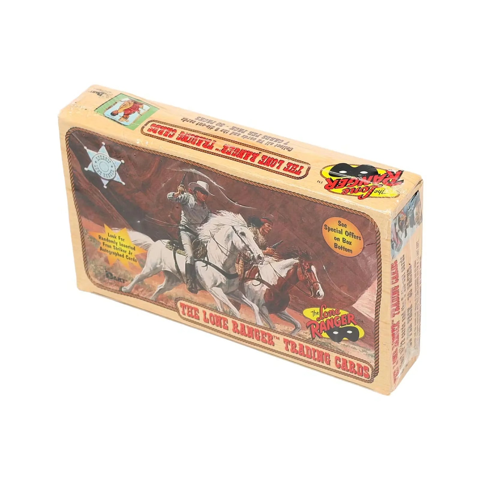 Lone Ranger Trading Card 30-Pack Box | 1997 Dart (Ships Sealed Only)