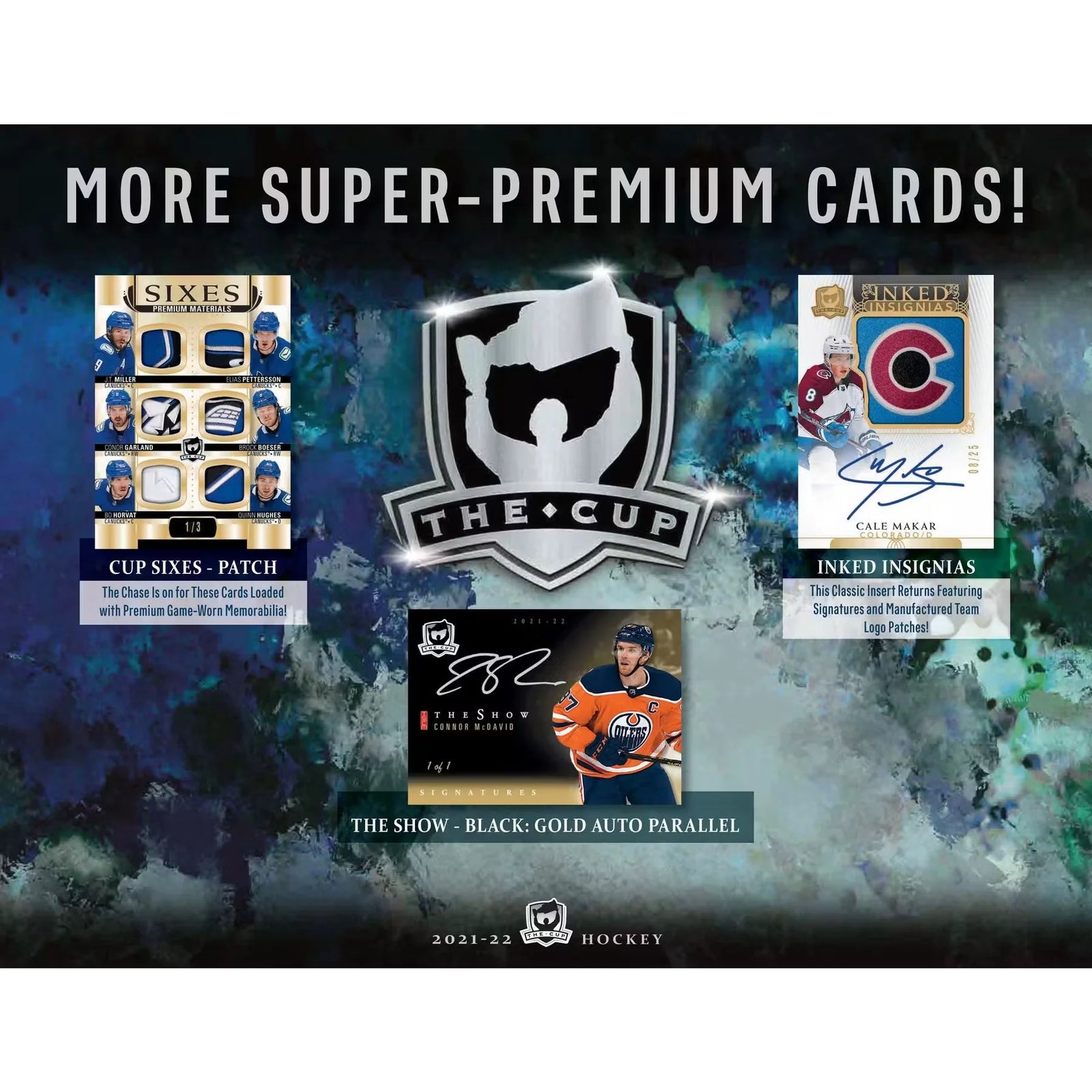 2021-22 Upper Deck The Cup Hockey Hobby Box | Premium Rookie Autos (Ships Sealed Only)