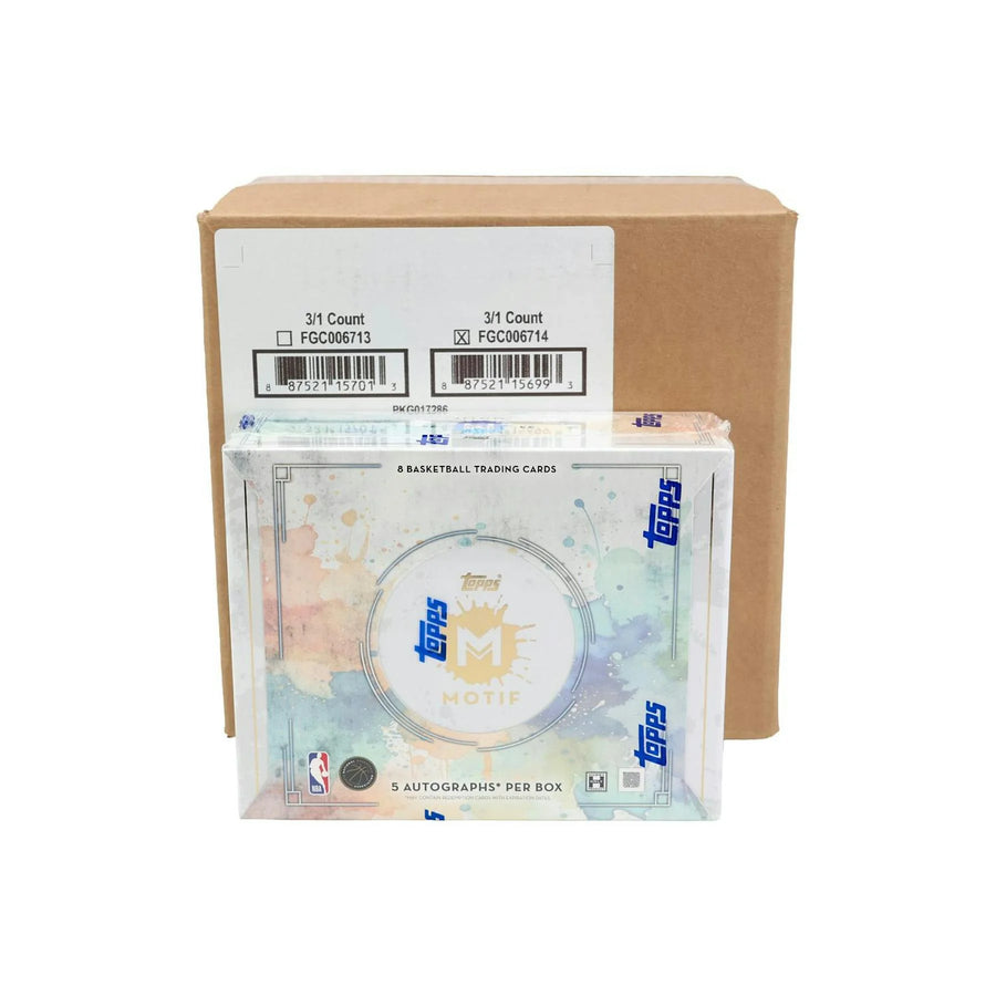 2025-26 Topps Motif Basketball Hobby 3-Box Case (Ships Sealed Only) - D