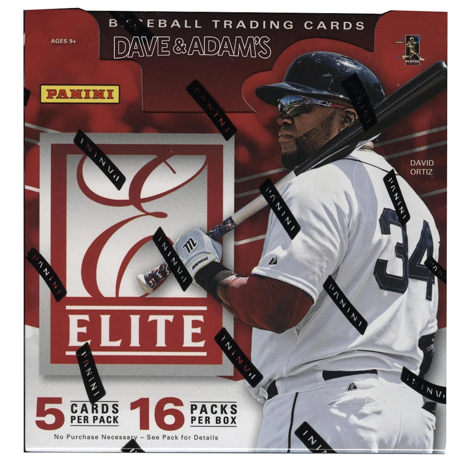 2015 Panini Elite Baseball Hobby Box (Ships Sealed Only)