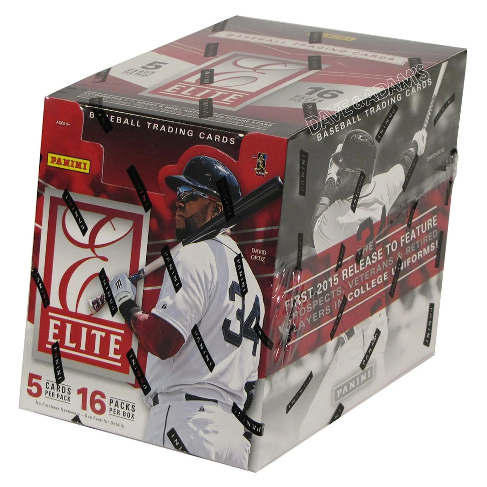 2015 Panini Elite Baseball Hobby Box (Ships Sealed Only)