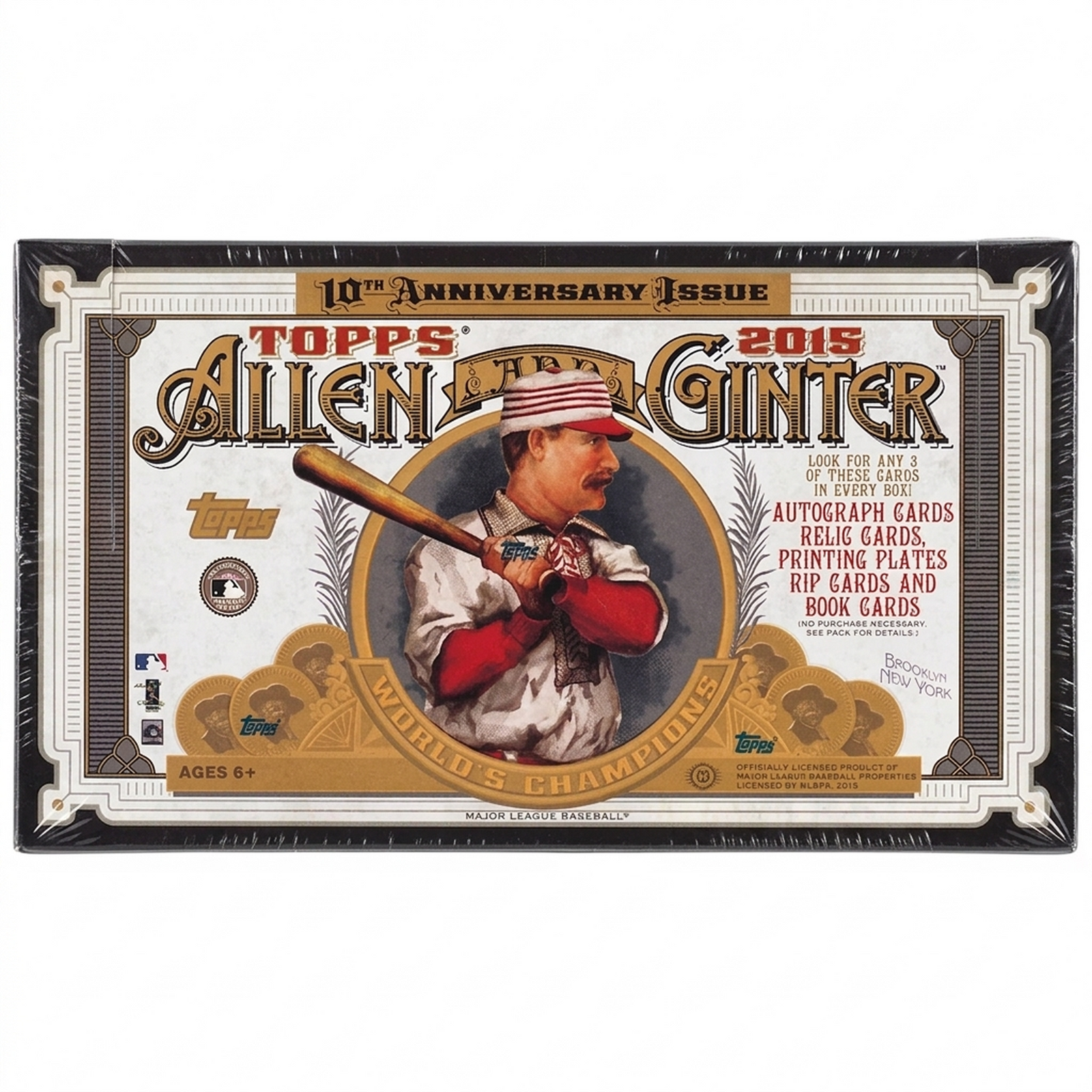 2015 Topps Allen & Ginter Baseball Hobby Box | 10th Anniversary (Ships Sealed Only)