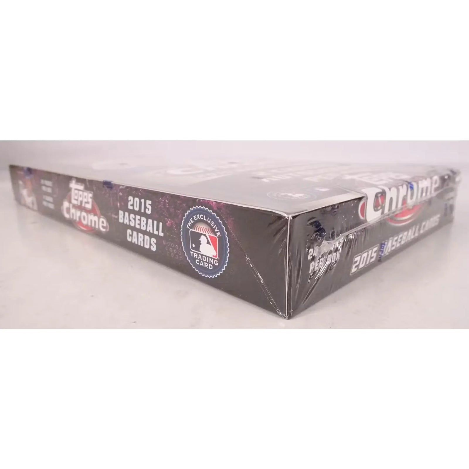 2015 Topps Chrome Baseball Hobby Box | 24 Packs, 2 Autos (Ships Sealed Only)
