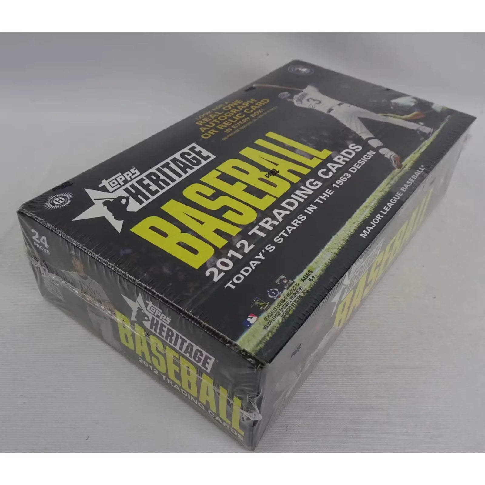 2012 Topps Heritage Baseball Hobby Box | 1963 Design (Ships Sealed Only)