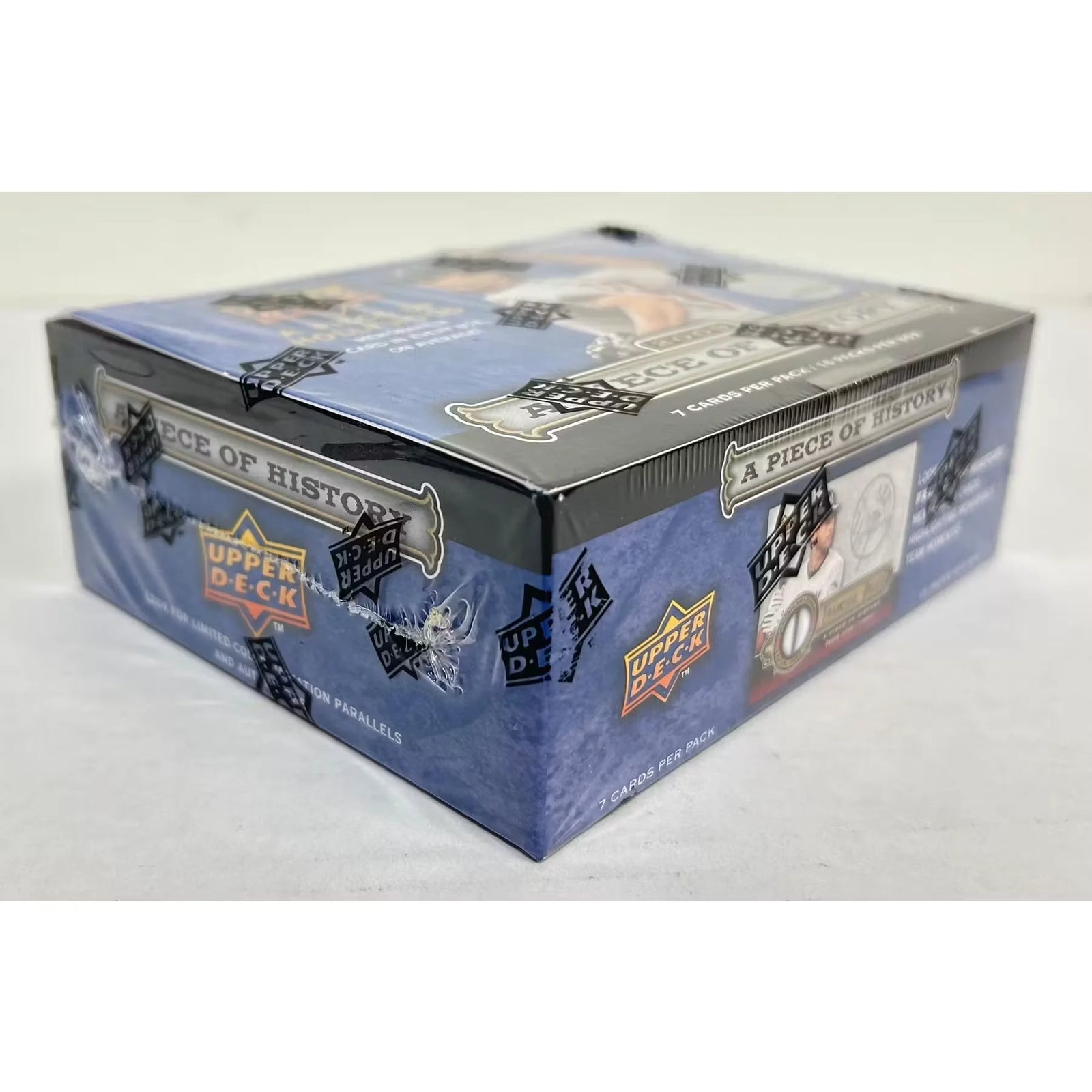 2009 Upper Deck Piece Of History Baseball Hobby Box (Ships Sealed Only)