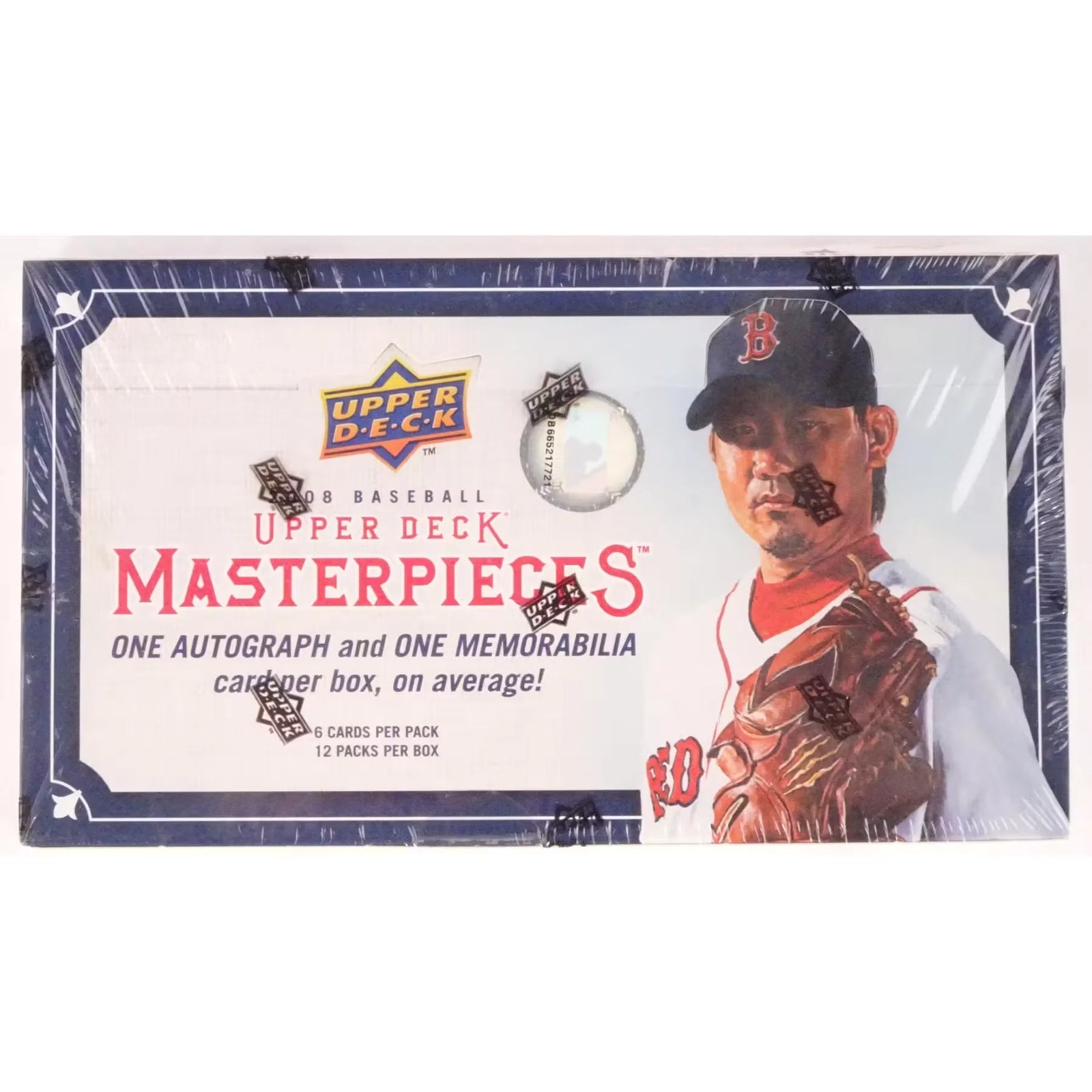 2008 Upper Deck Masterpieces Baseball Hobby Box (Ships Sealed Only)