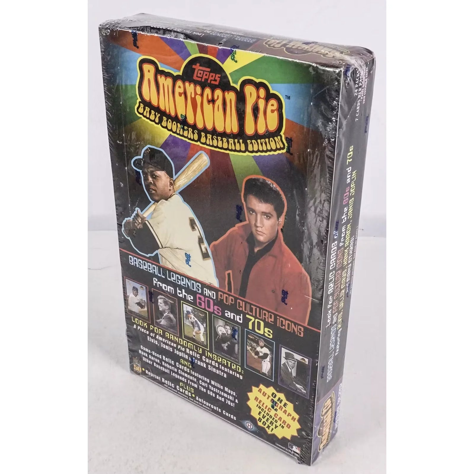 2001 Topps American Pie Baby Boomers Baseball Hobby Box (Ships Sealed Only)