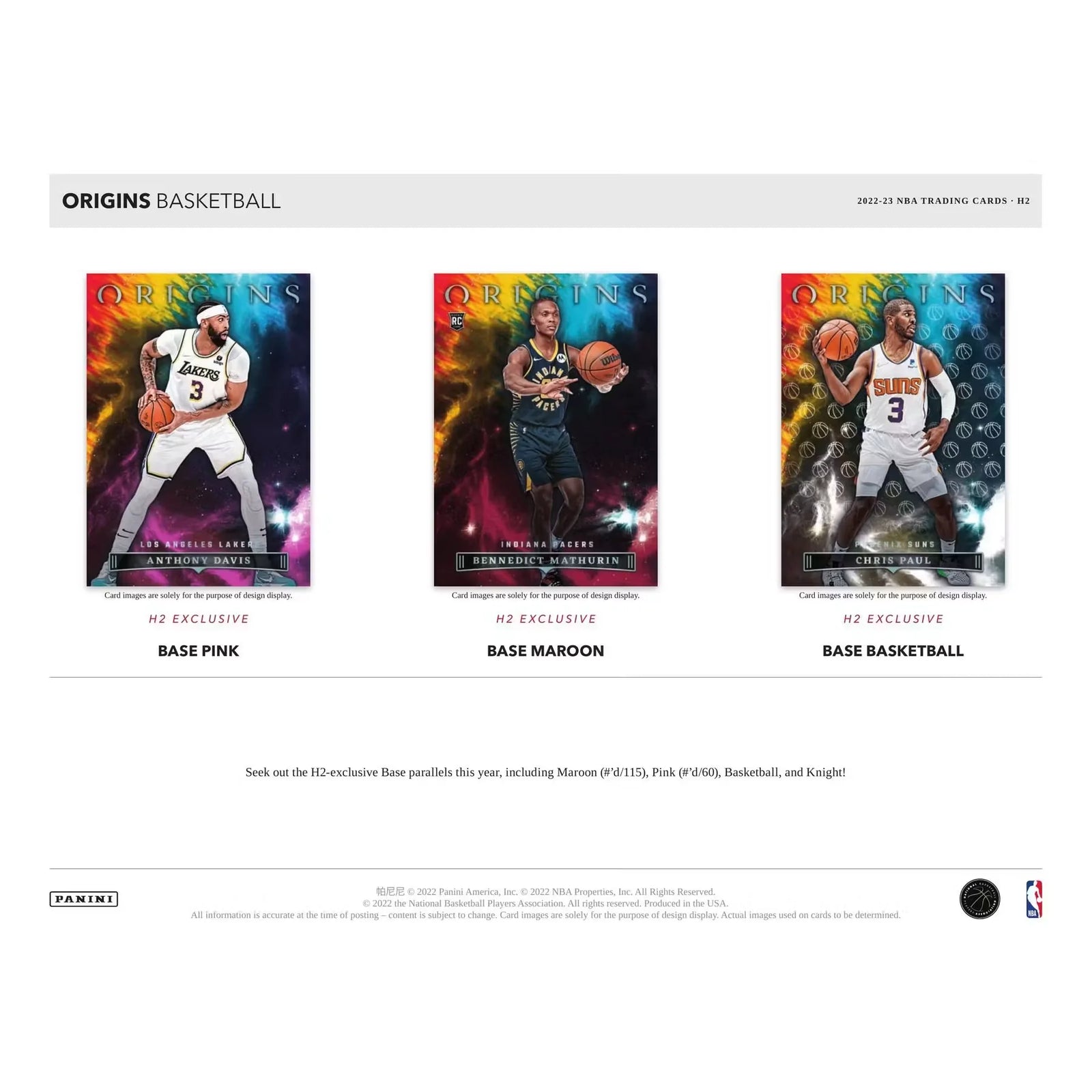 2022-23 Panini Origins Basketball H2 Box | Rookie Autographs (Ships Sealed Only)