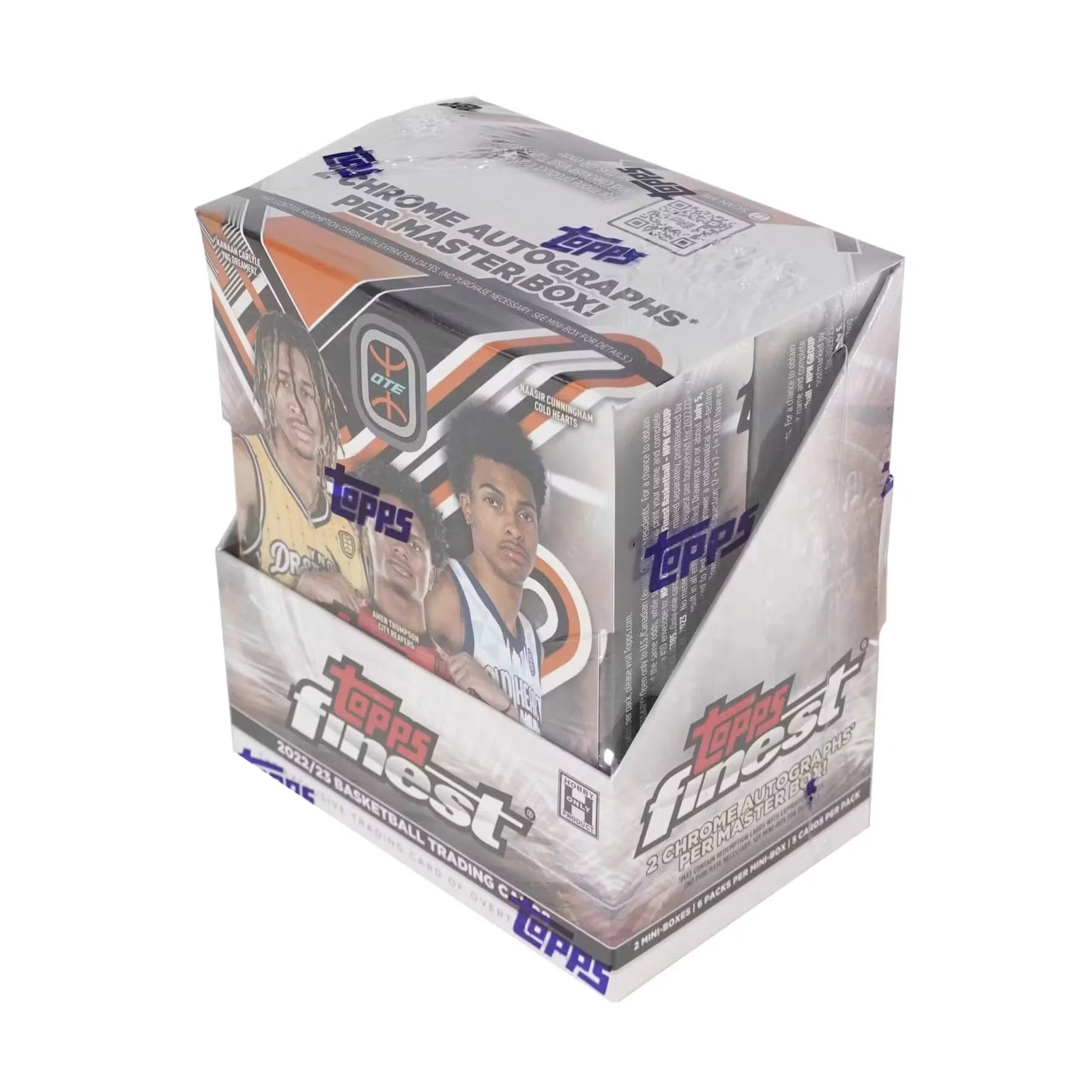 2022-23 Topps Finest Overtime Elite Basketball Hobby Box (Ships Sealed Only) - D