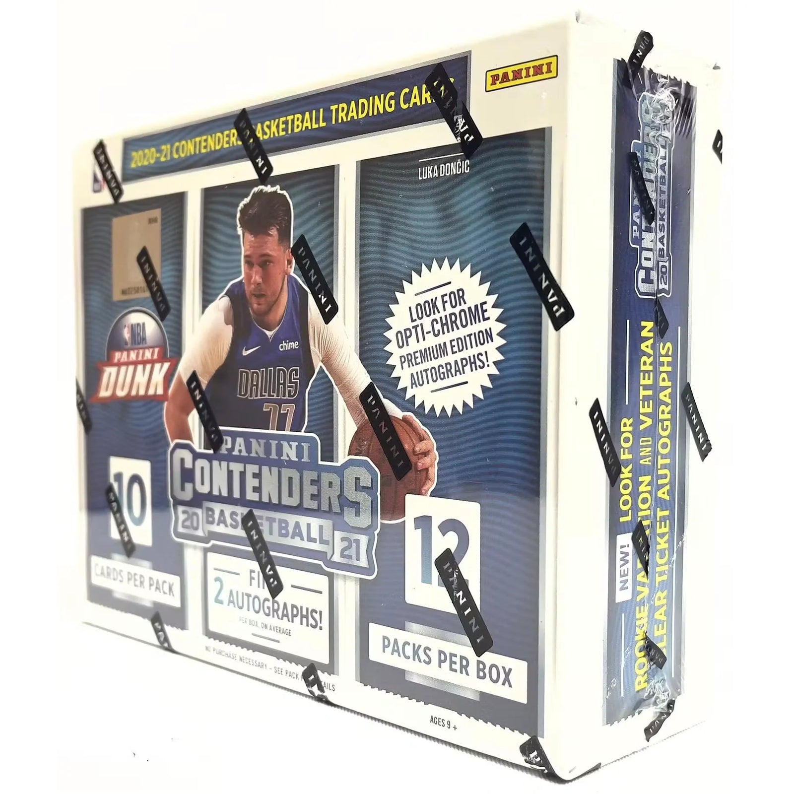 2020-21 Panini Contenders Basketball Hobby Box (Ships Sealed Only) - D