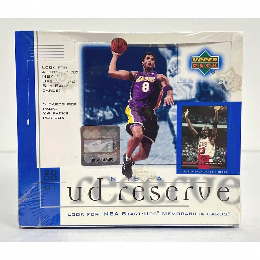 2000-01 Upper Deck Reserve Basketball Hobby Box (Ships Sealed Only)