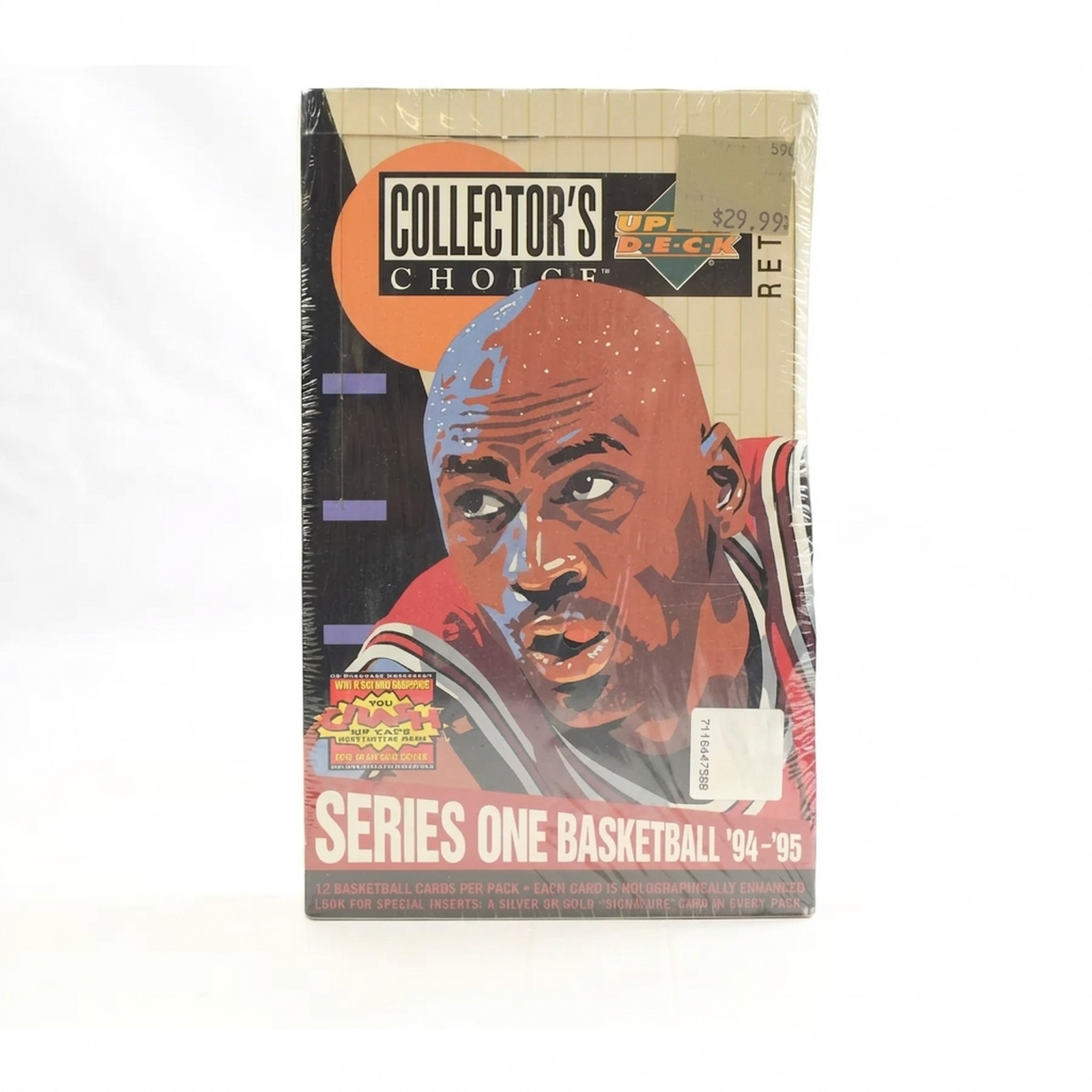 1994-95 Upper Deck Collector's Choice Series 1 Basketball Retail Box (Ships Sealed Only)