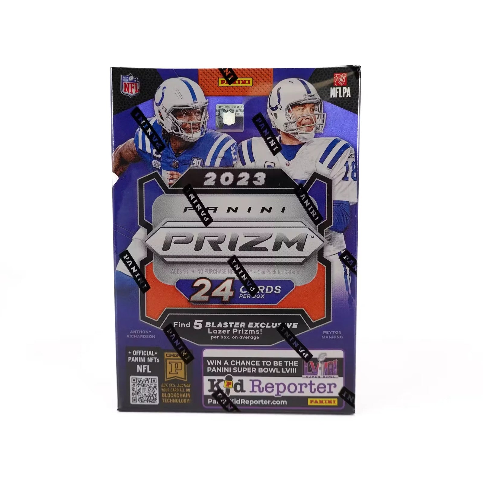 2023 Panini Prizm Football Blaster Box (Lazer Prizm) (Ships Sealed Only) - D
