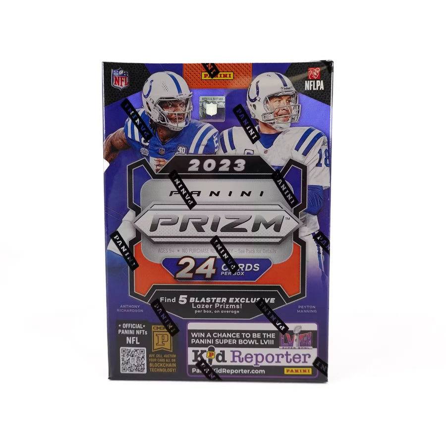 2023 Panini Prizm Football Blaster Box (Lazer Prizm) (Ships Sealed Only) - D