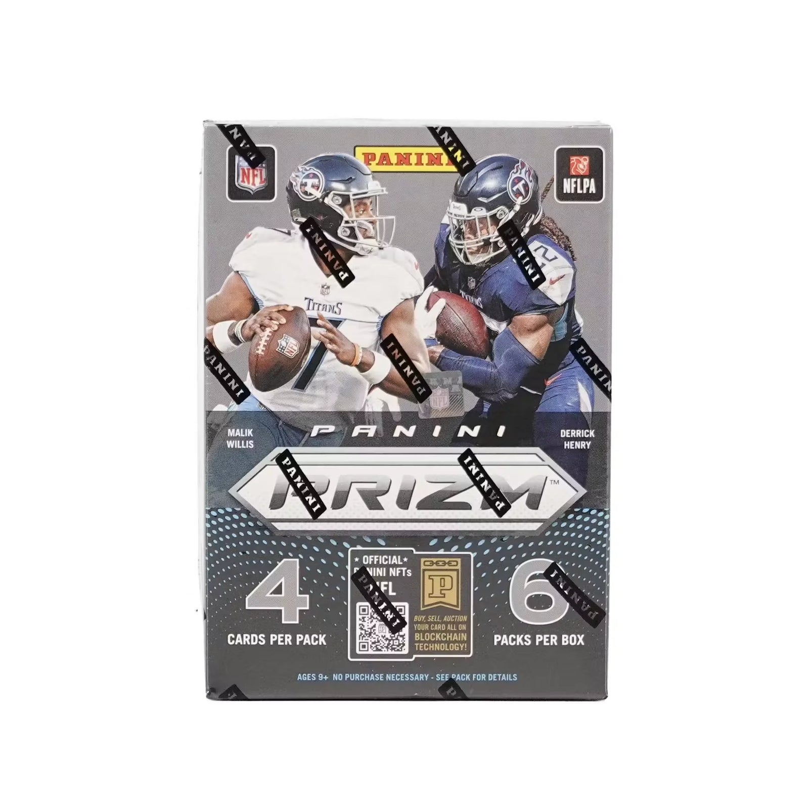 2022 Panini Prizm Football Blaster Box (Green & Light Blue Prizms!) (Ships Sealed Only)