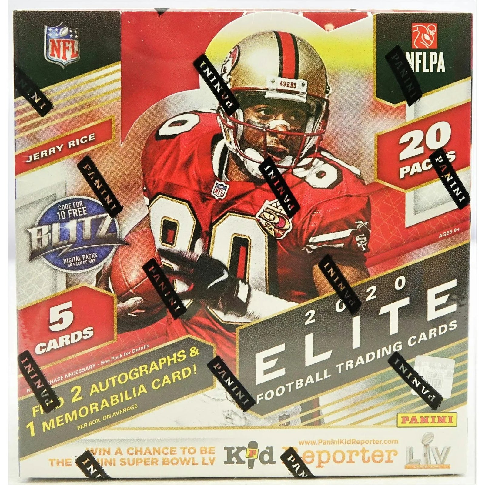 2020 Panini Donruss Elite Football Hobby Box (Ships Sealed Only) - D