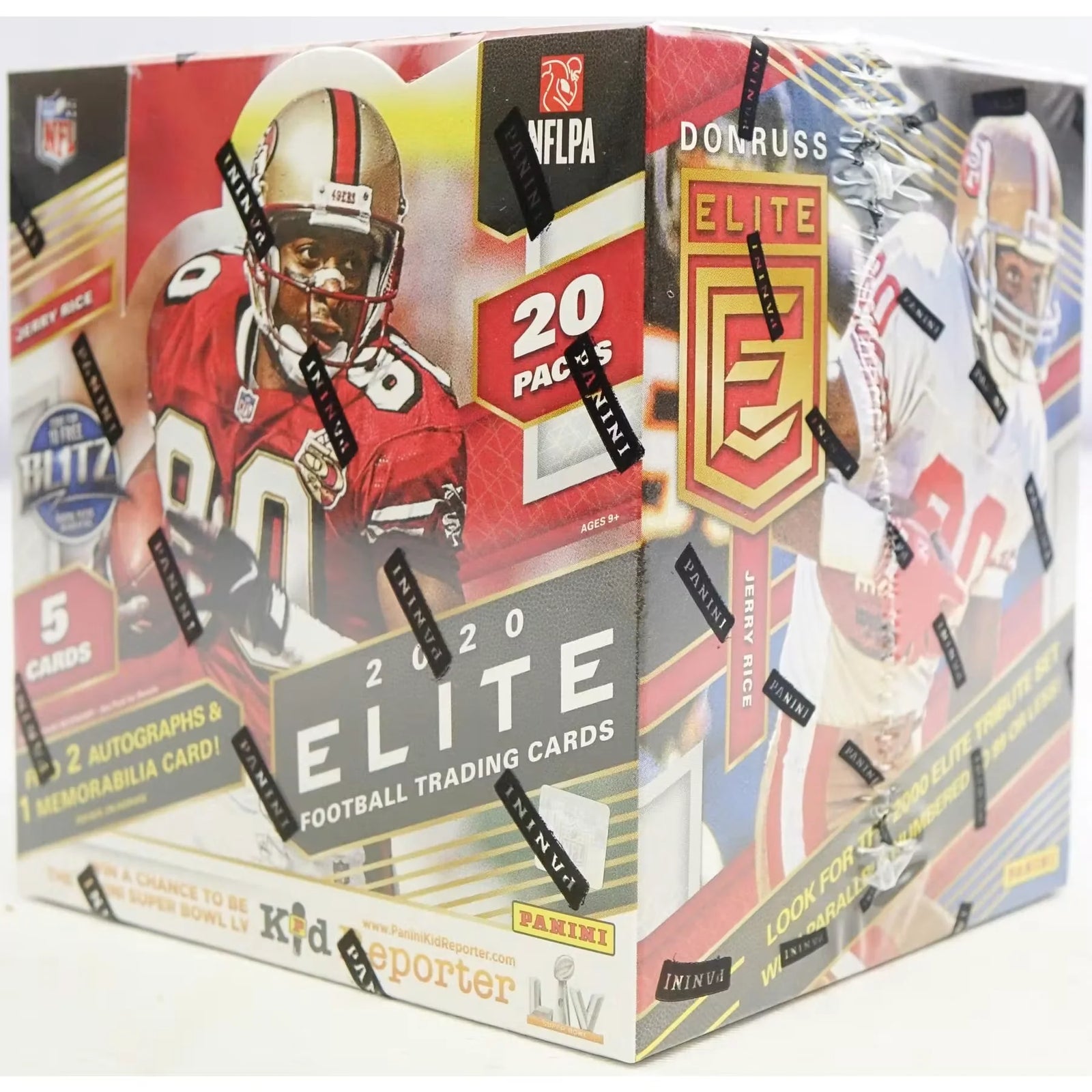 2020 Panini Donruss Elite Football Hobby Box (Ships Sealed Only) - D