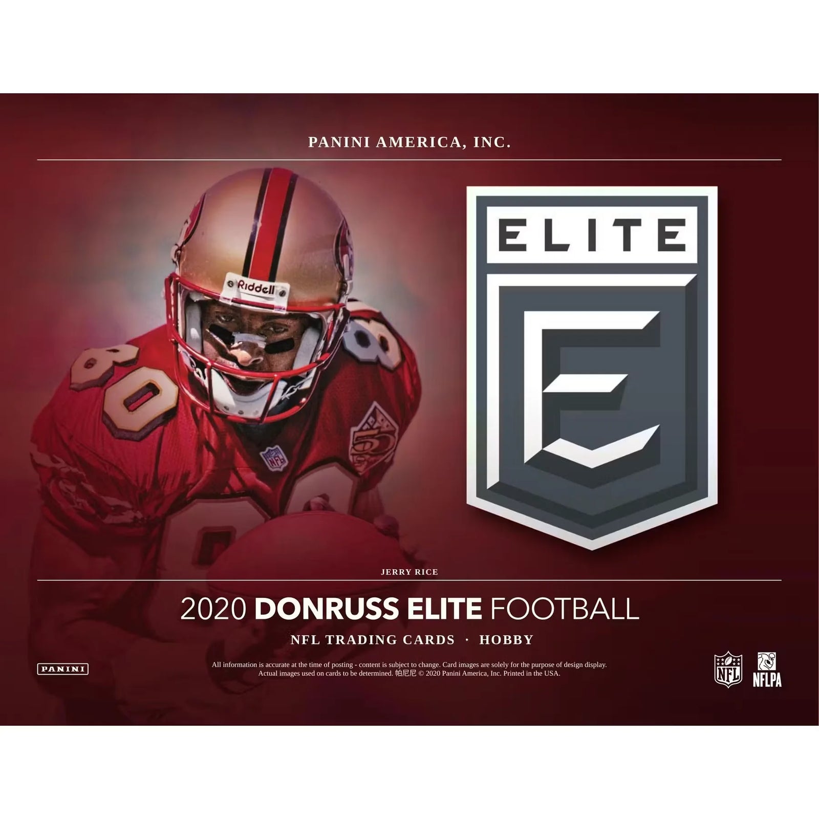 2020 Panini Donruss Elite Football Hobby Box (Ships Sealed Only) - D