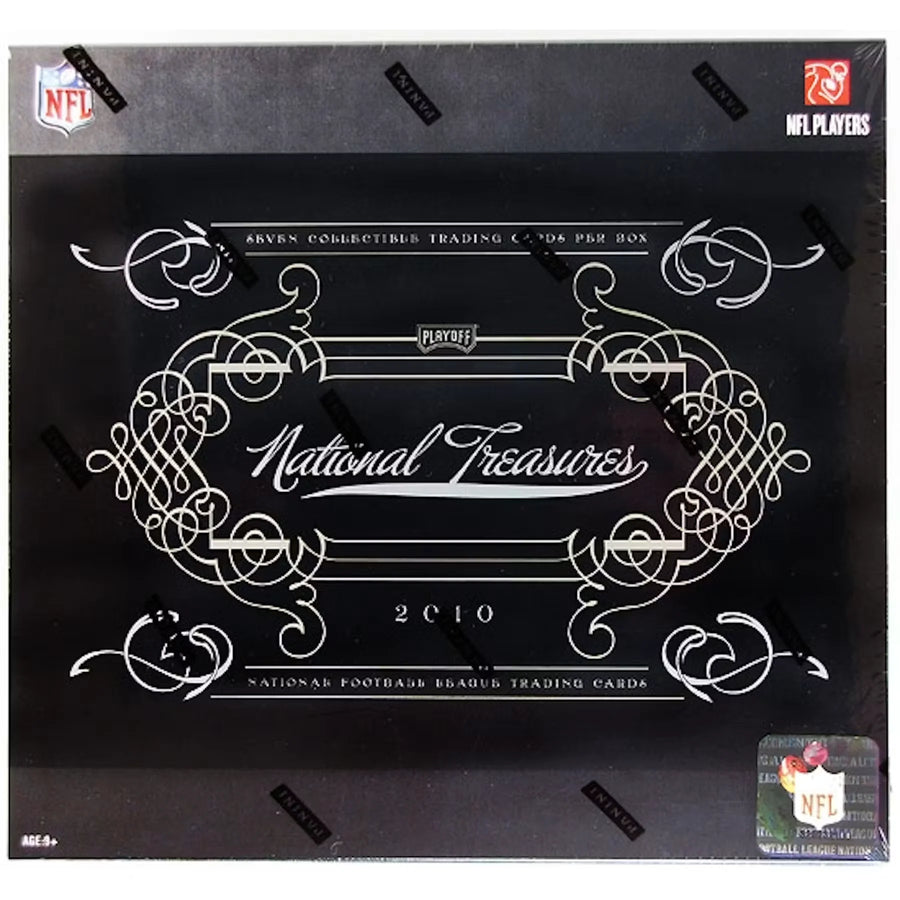 2010 Panini National Treasures Football Hobby Box (Ships Sealed Only)