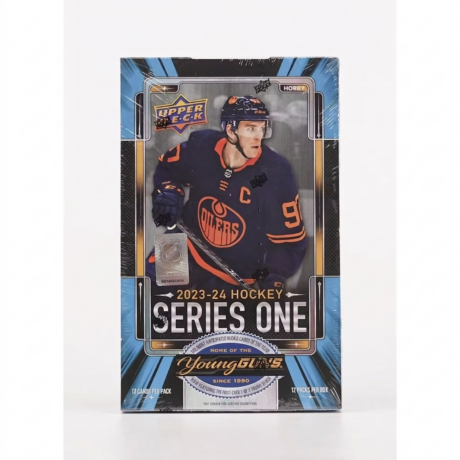2023-24 Upper Deck Series 1 Hockey Hobby 12-Box Case (Ships Sealed Only) - D2