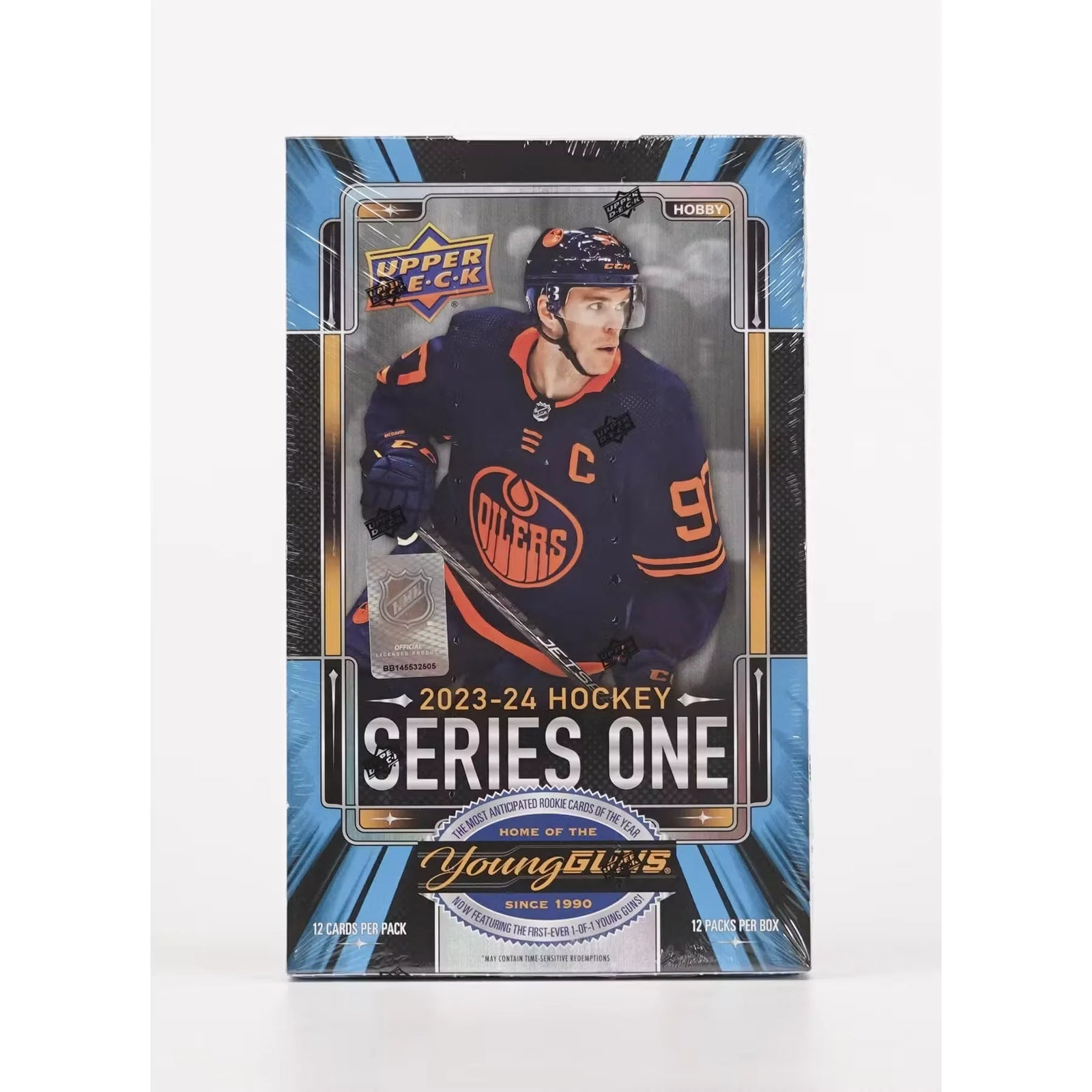 2023-24 Upper Deck Series 1 Hockey Hobby Box (Ships Sealed Only) - D
