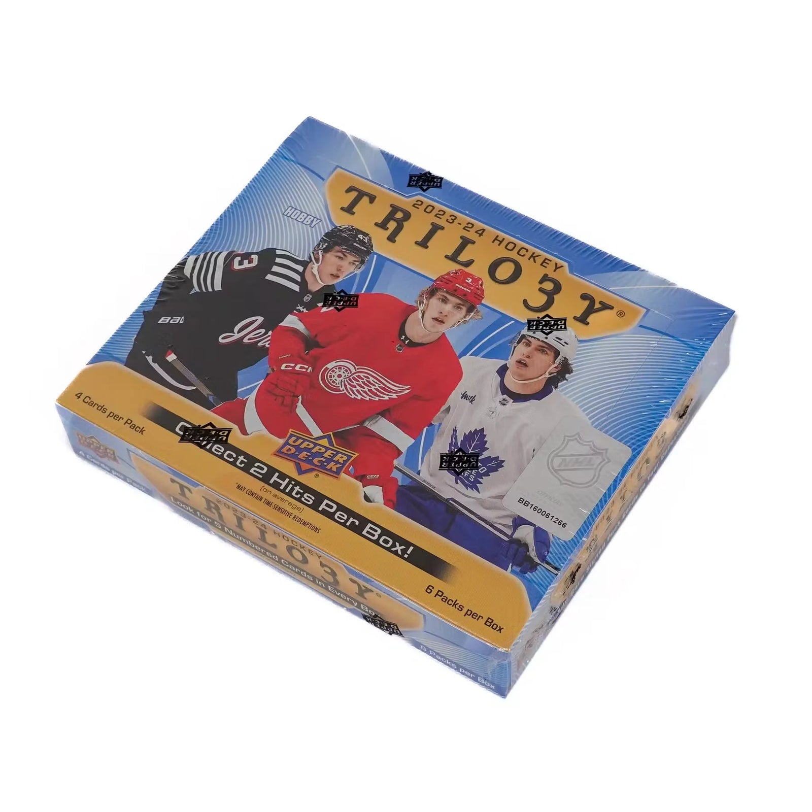 2023-24 Upper Deck Trilogy Hockey Hobby Box (Ships Sealed Only) - D