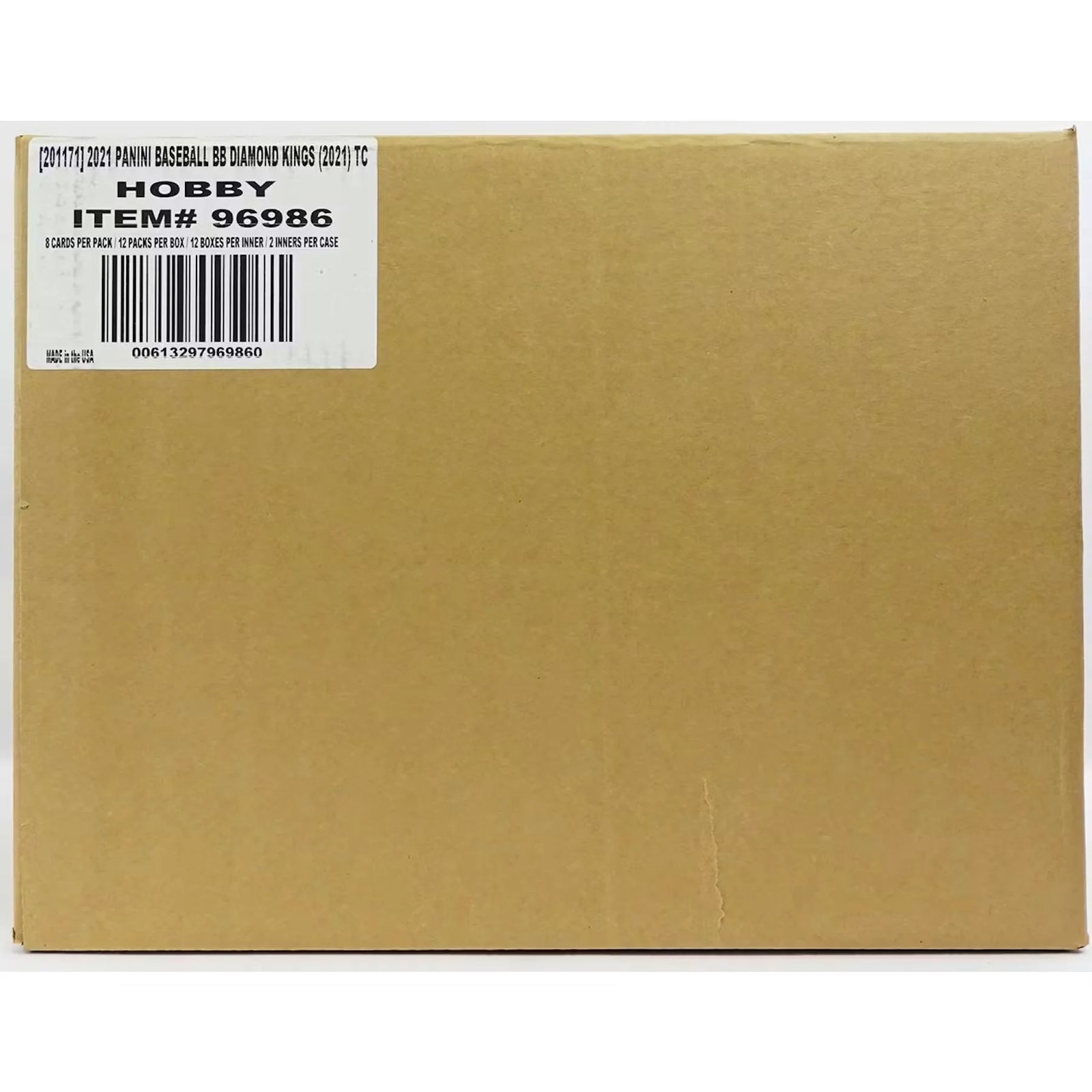 2021 Panini Diamond Kings Baseball Hobby 24-Box Case (Ships Sealed Only) - D