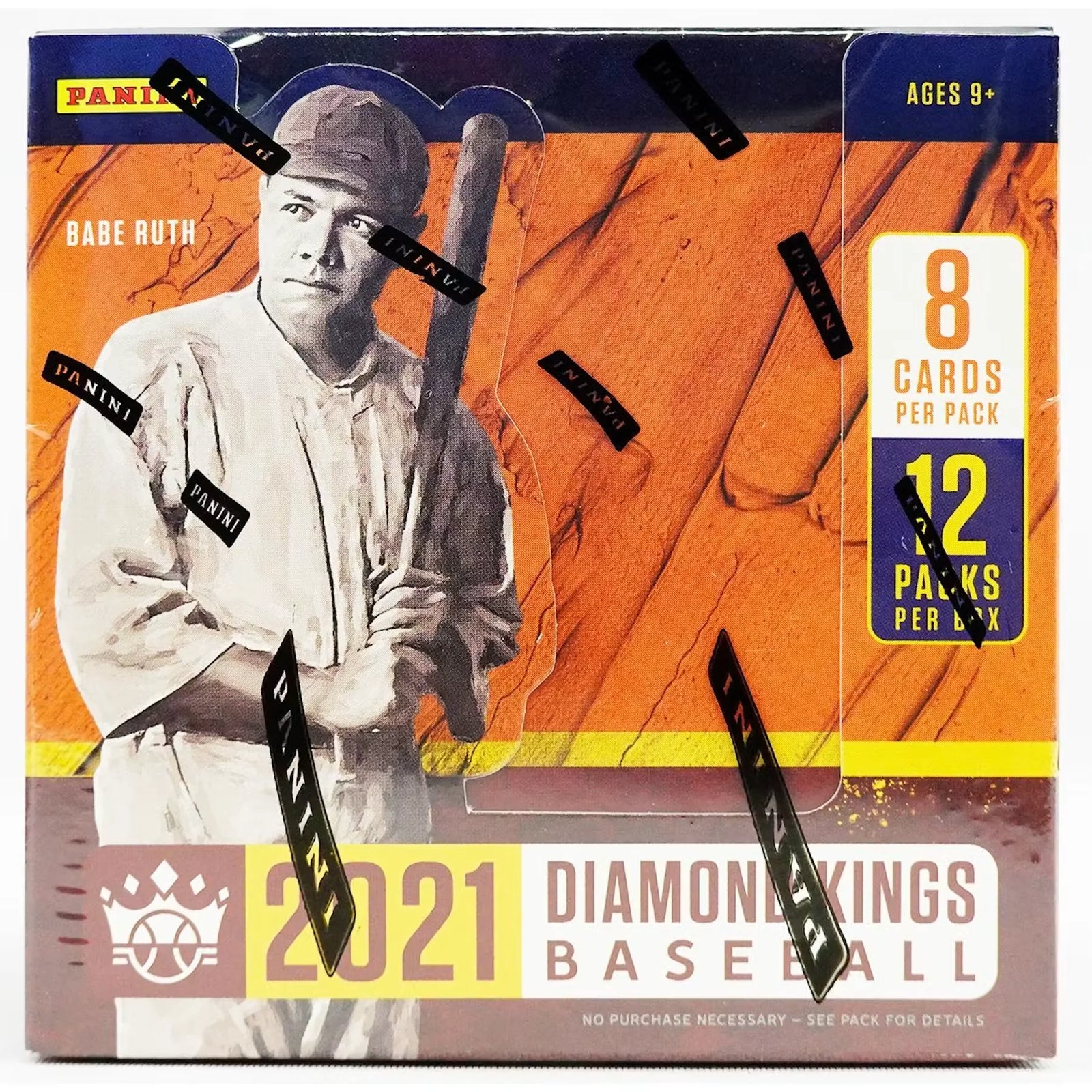 2021 Panini Diamond Kings Baseball Hobby 24-Box Case (Ships Sealed Only) - D
