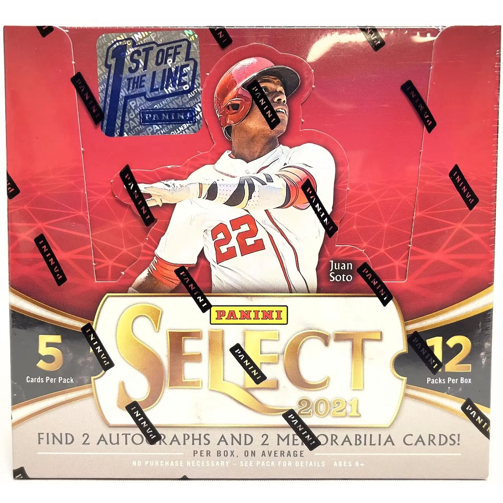 2021 Panini Select Baseball 1st Off The Line FOTL Hobby Box (Ships Sealed Only)