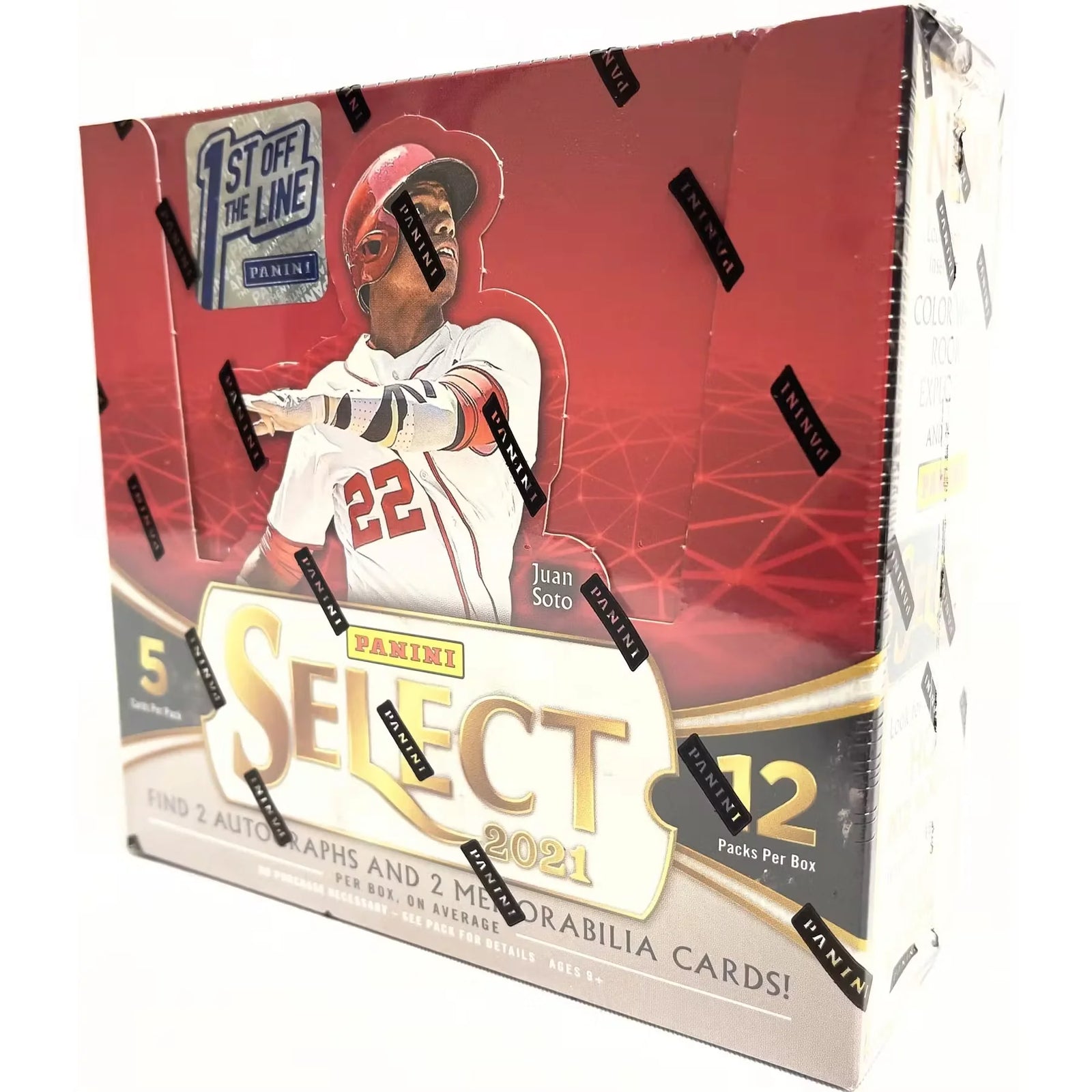 2021 Panini Select Baseball 1st Off The Line FOTL Hobby Box (Ships Sealed Only)