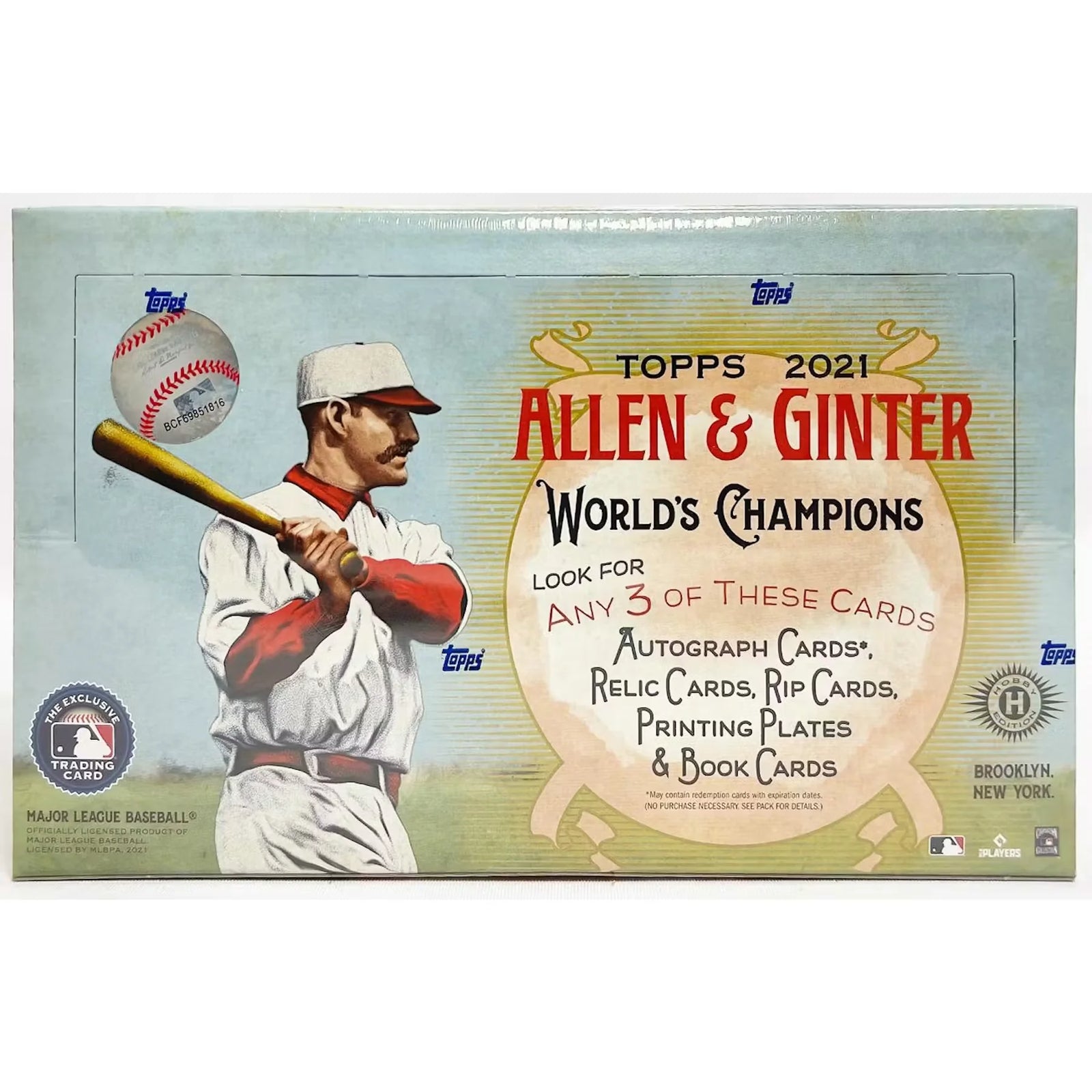 2021 Topps Allen & Ginter Baseball Hobby Box (Ships Sealed Only) - D