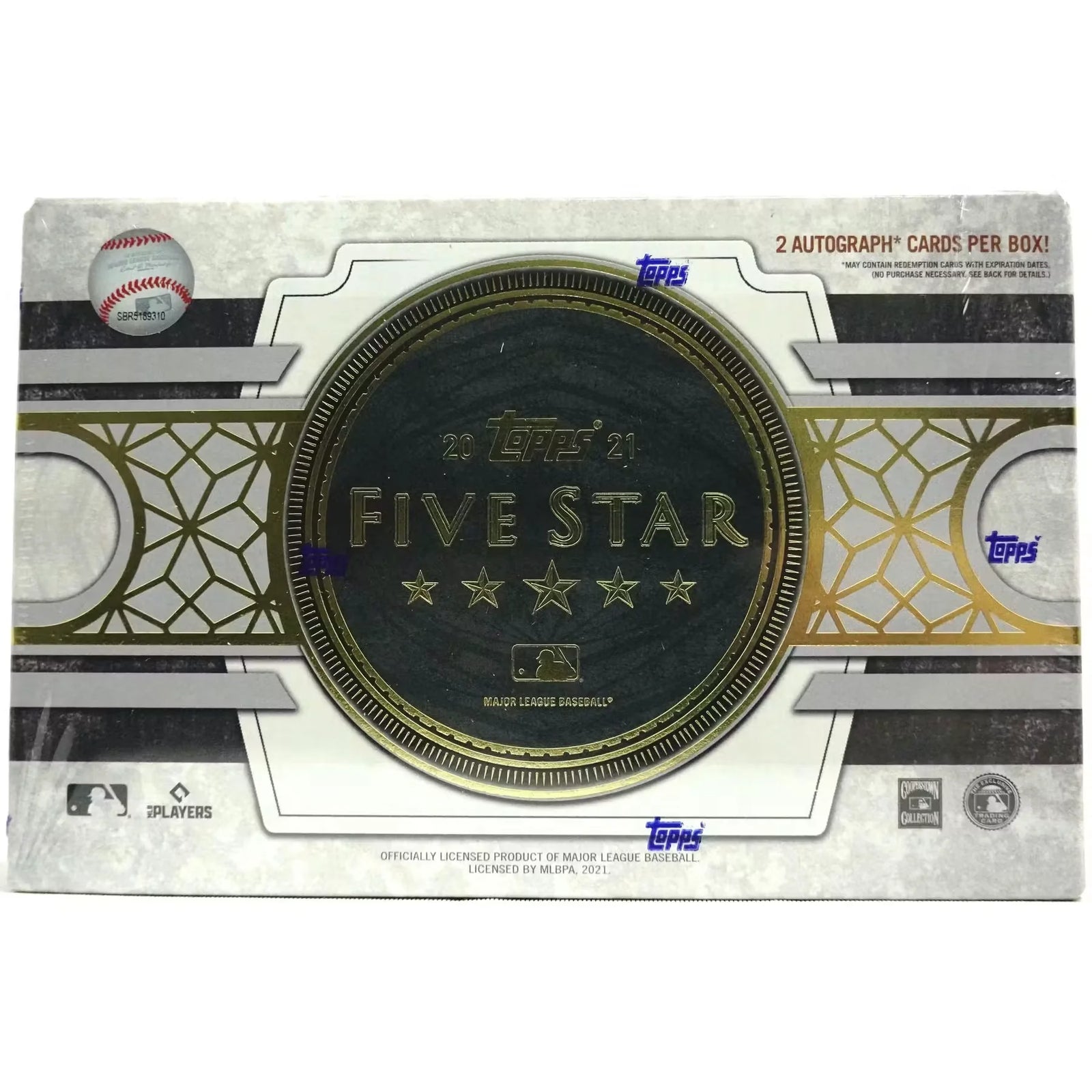 2021 Topps Five Star Baseball Hobby Box | On-Card Autographs (Ships Sealed Only)
