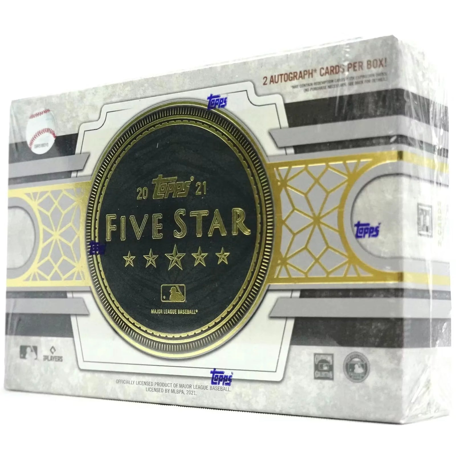 2021 Topps Five Star Baseball Hobby Box | On-Card Autographs (Ships Sealed Only)